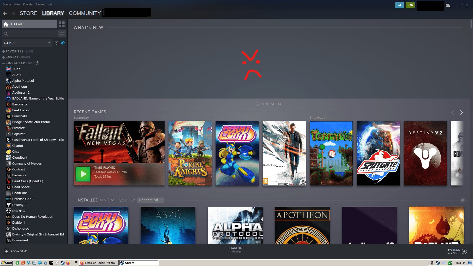 What's New" No Longer Even Hides When Empty... This Is Getting Ridiculous : R/Steam
