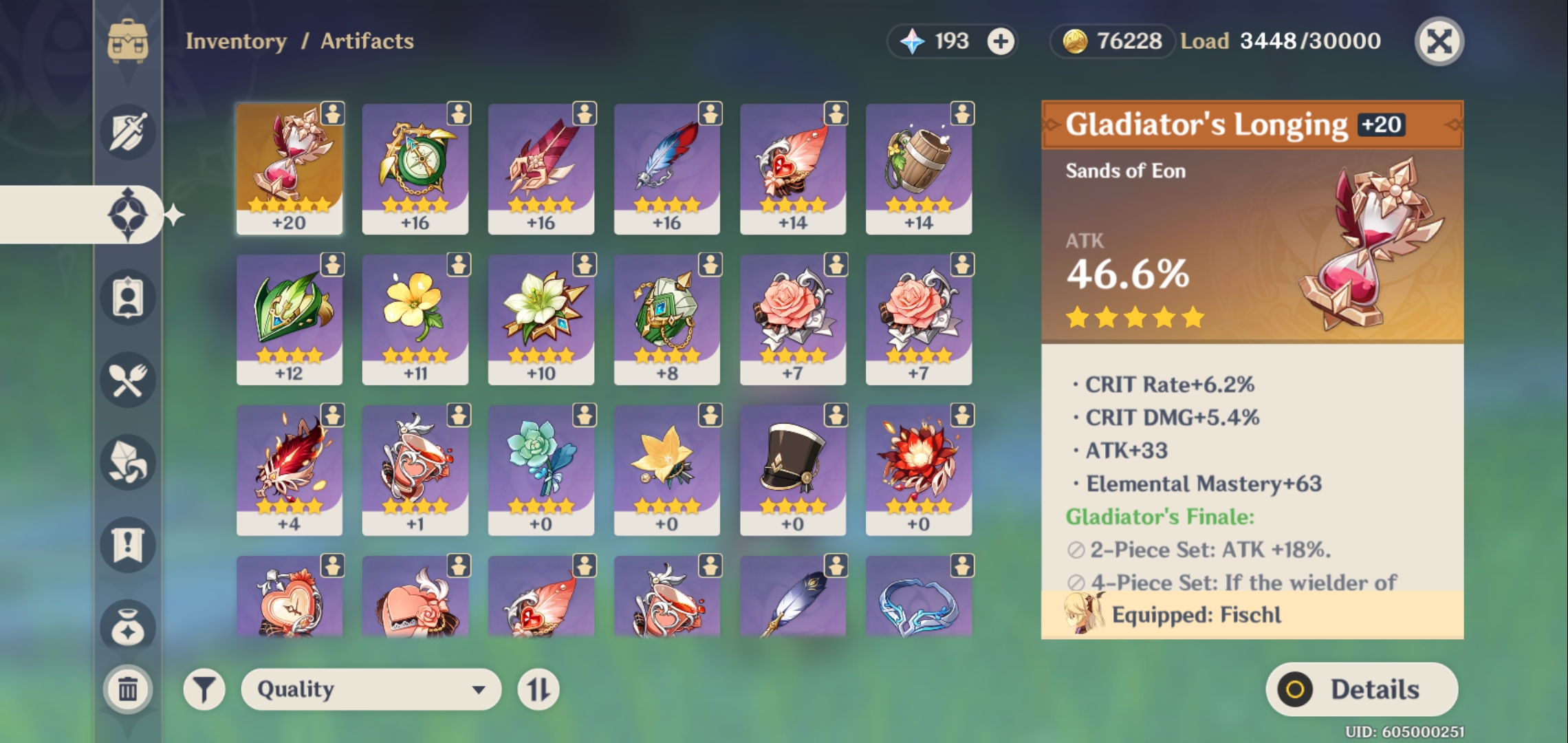 My first 5* artifact turned out to be completely insane r/Genshin_Impact