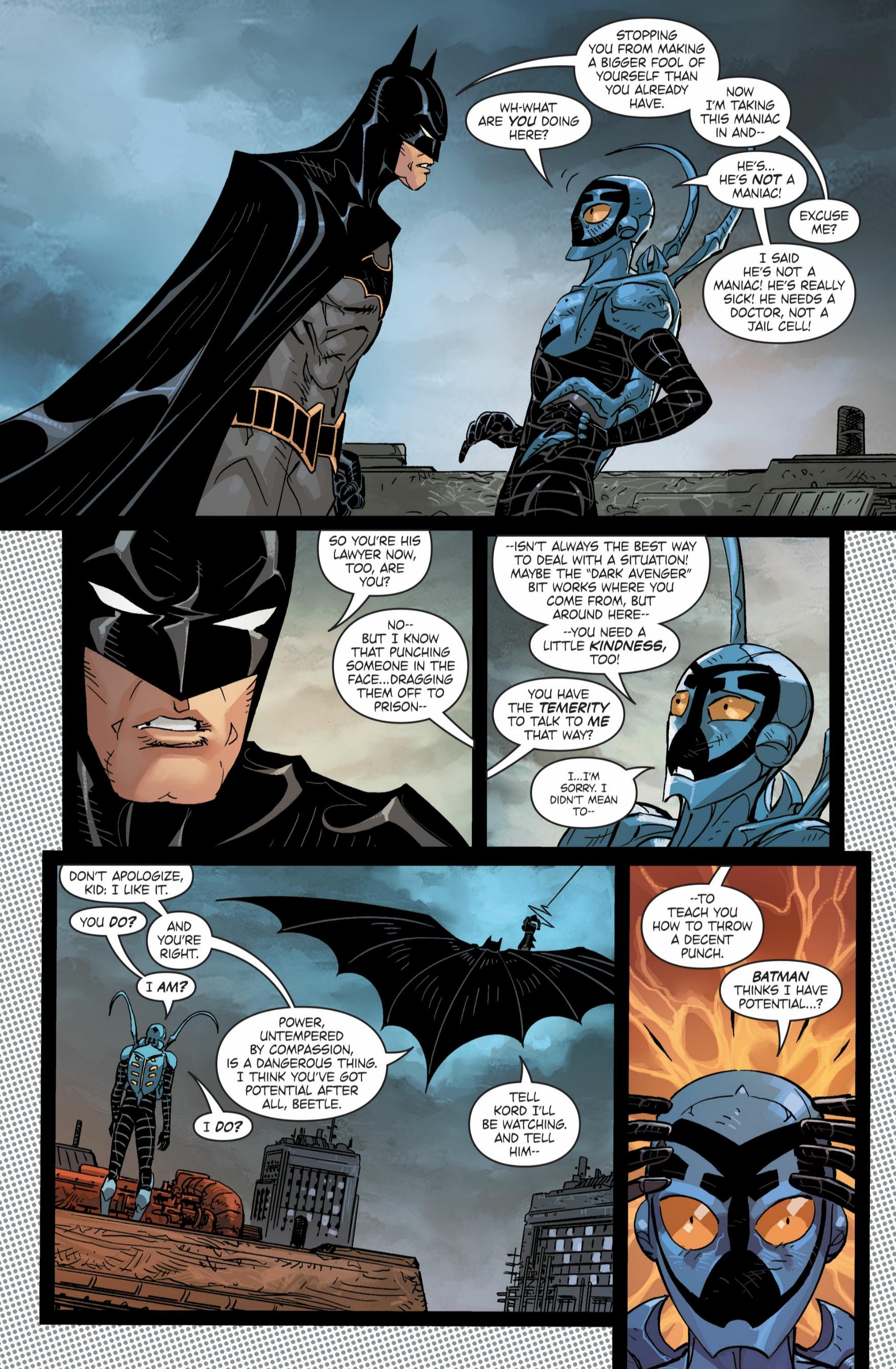 Excerpt] Batman and Blue Beetle (Blue Beetle 12)