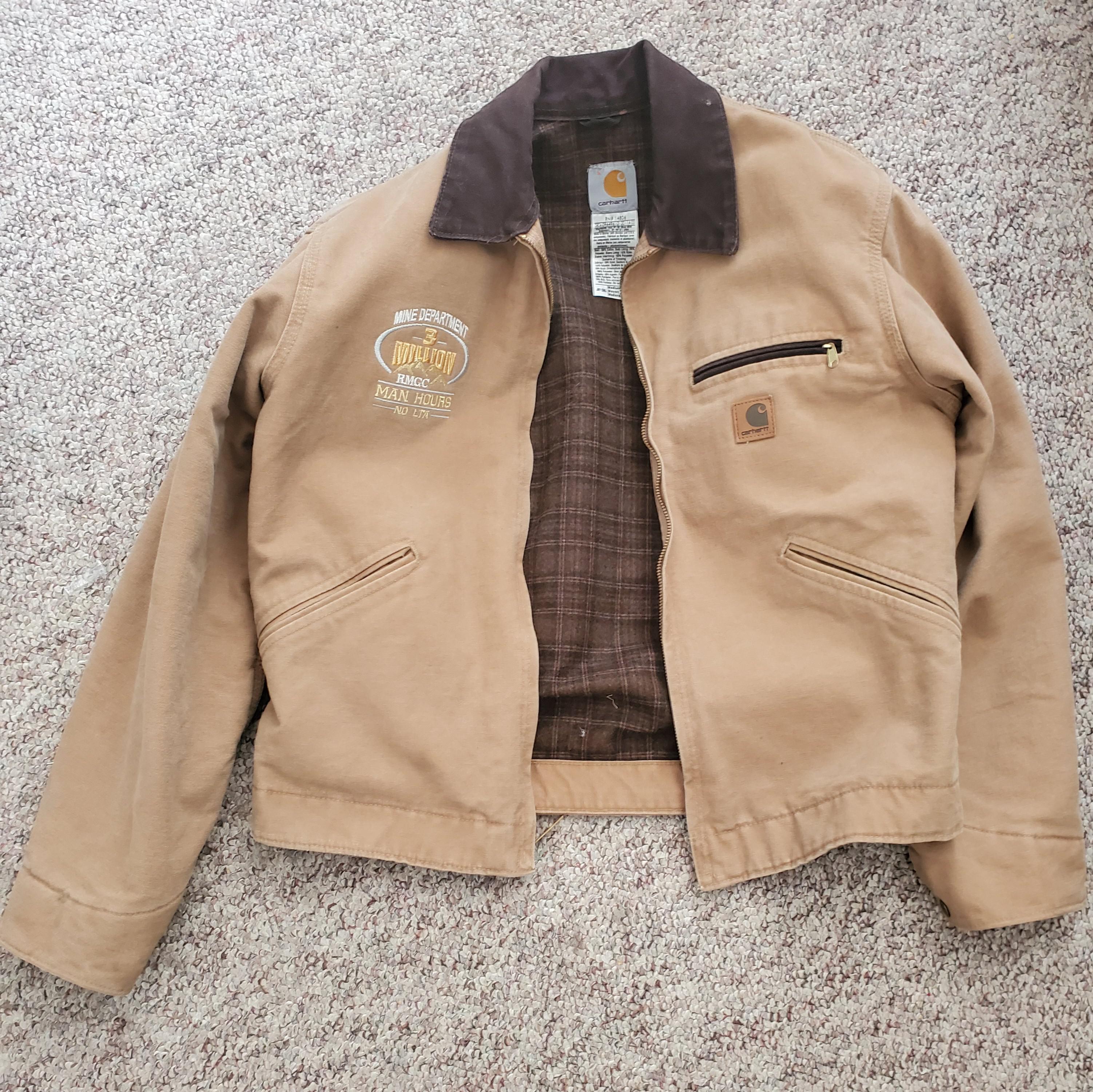Wanted a Carhartt blanket lined jacket; found one for 15. Can't