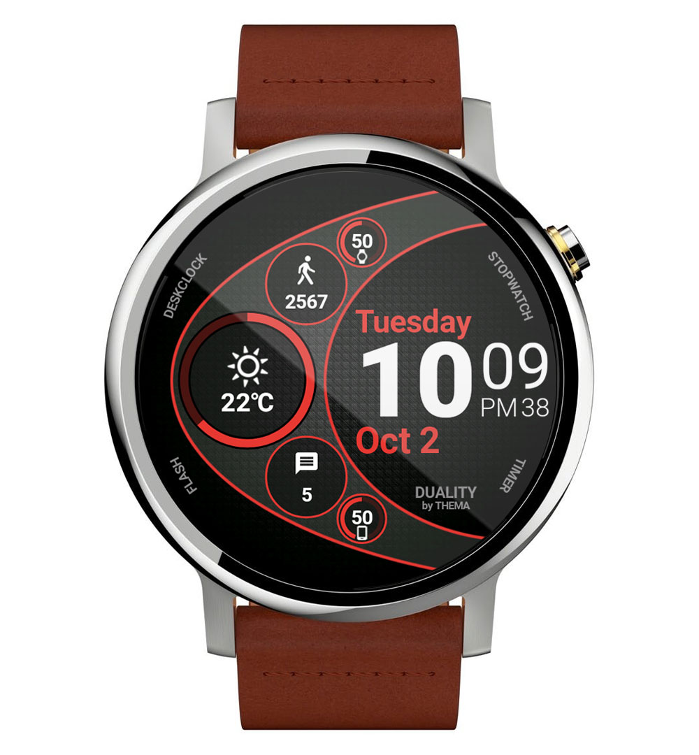 [WatchFace] Duality Watch Face r/androidwatchfaces