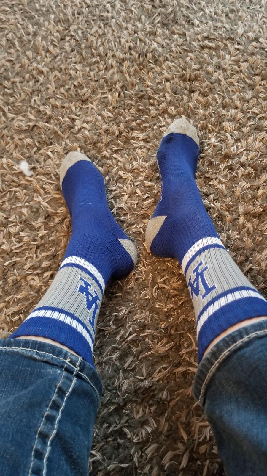 No lie, I wore these socks the entire Giants series, game 163, the