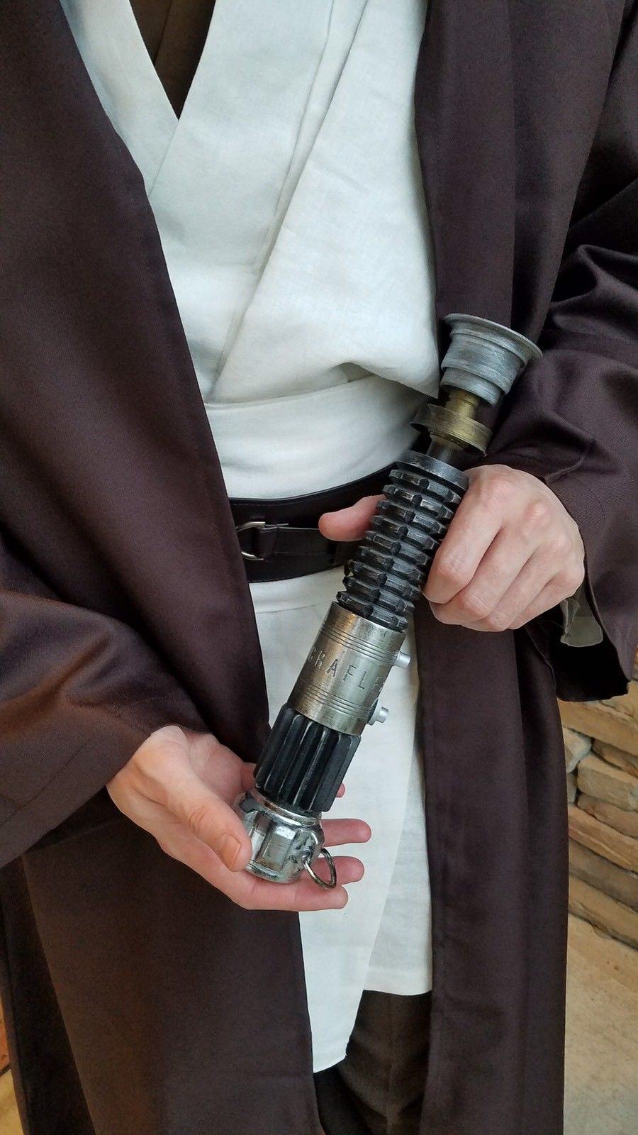 My totally freshly designed 3D printed and hand painted Obi Wan