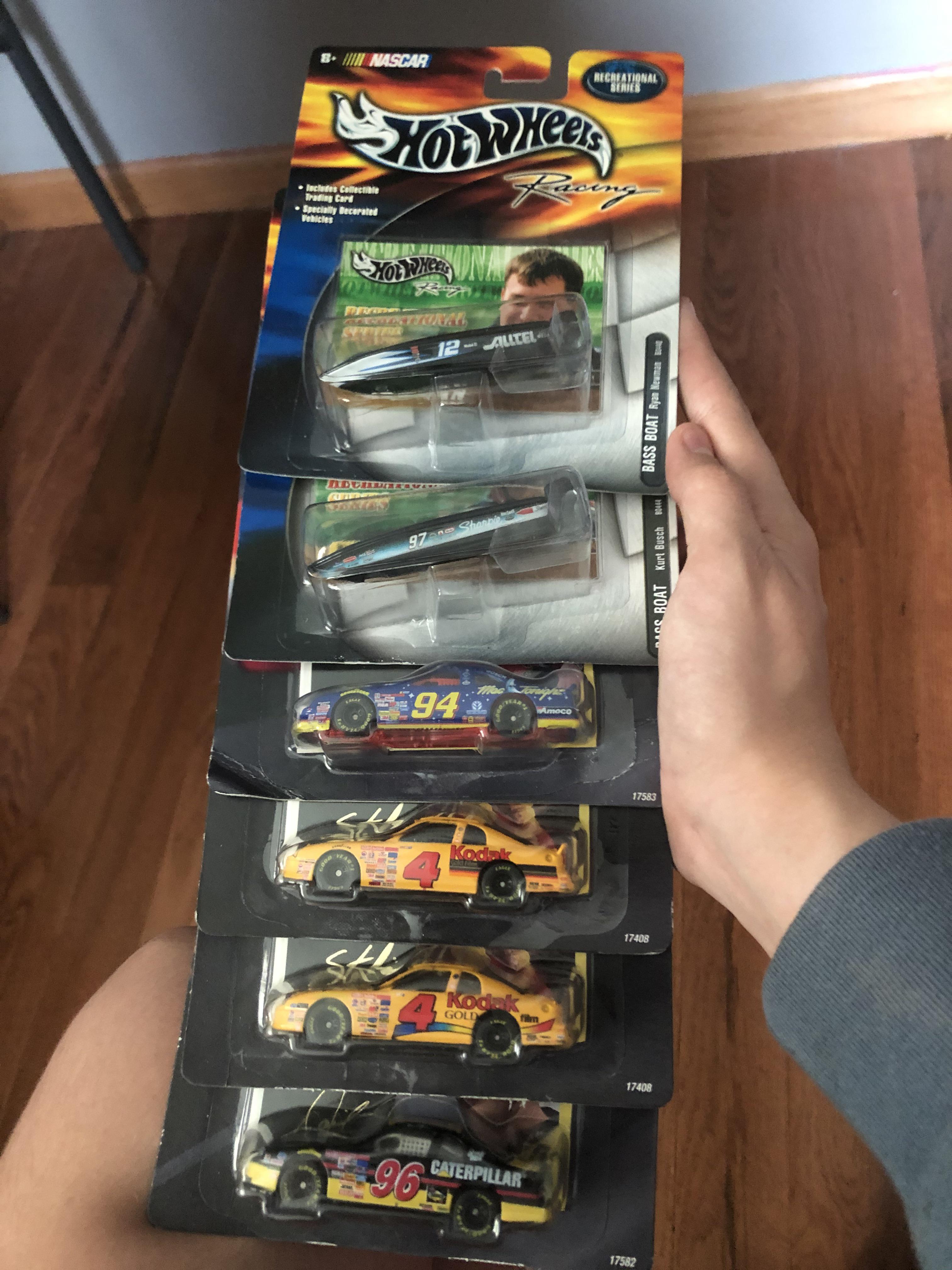 Me and my dad we’re going through his old Rubbermaid tubs of hot wheels