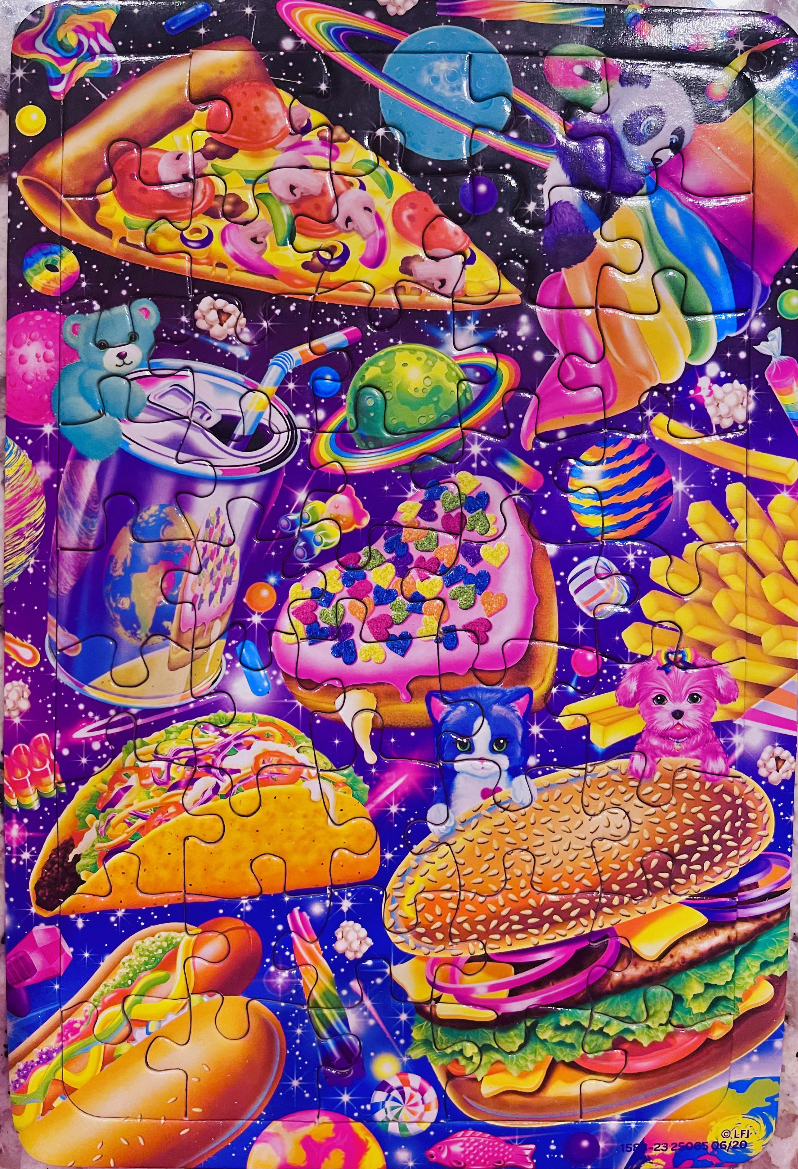 Lisa Frank “Junk Food” puzzle r/nostalgia