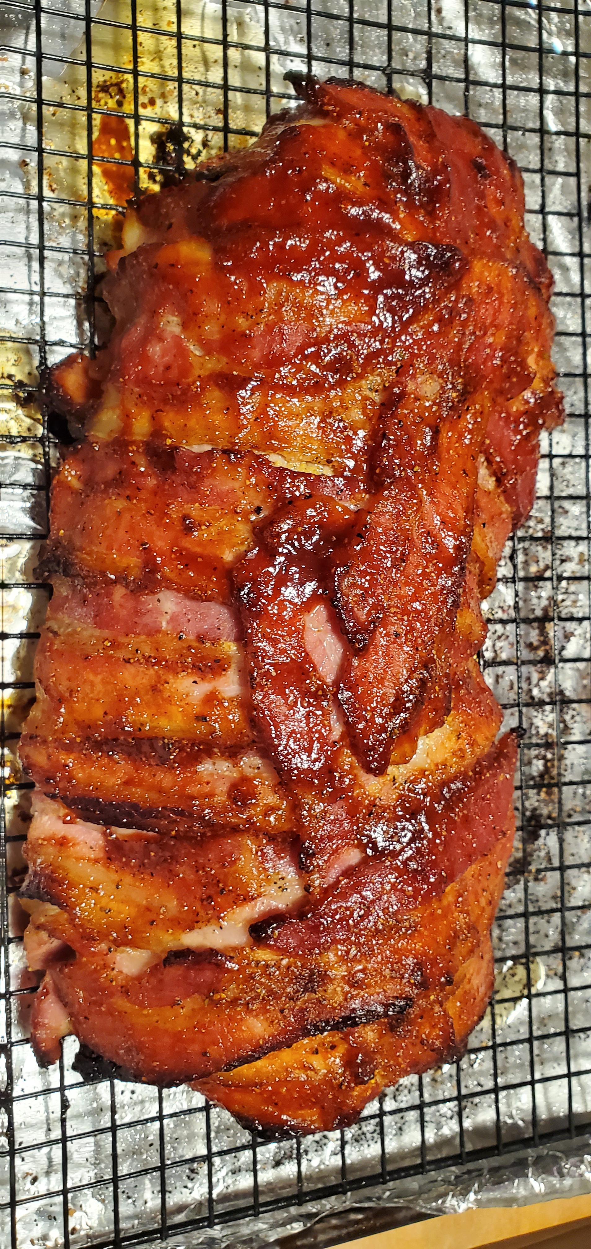 Sous Vide Bacon Wrapped Pork Loin. Yum! r/sousvide