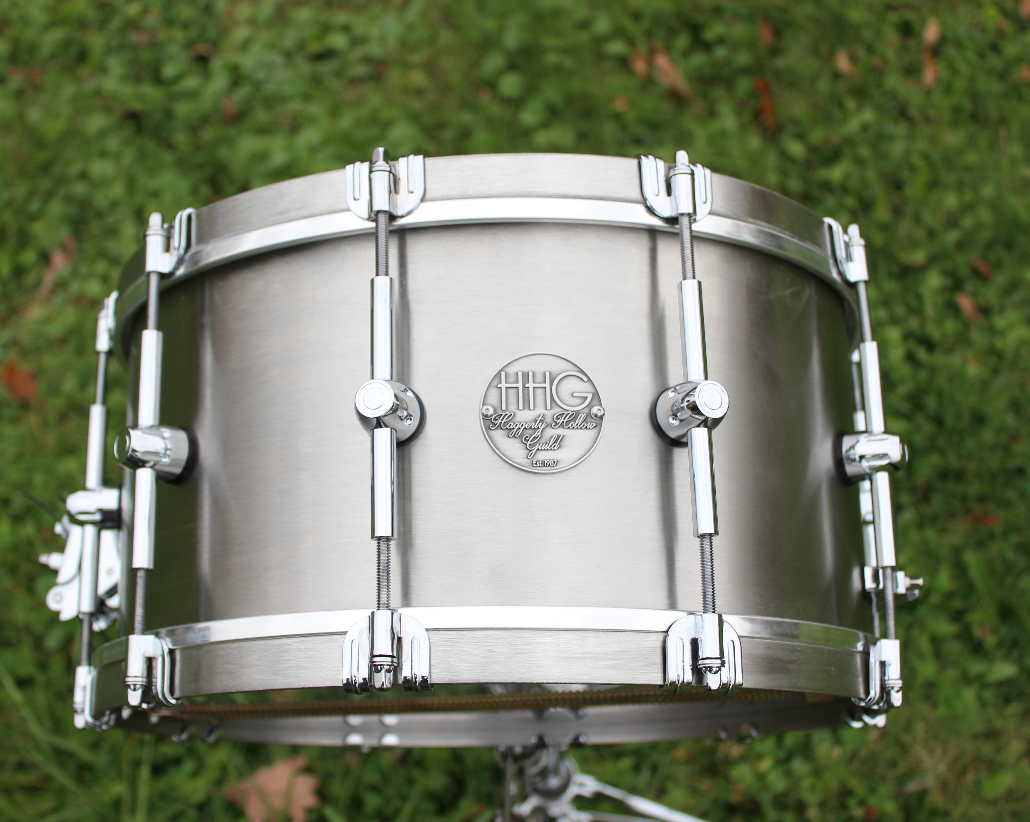 14 X 7 stainless steel snare drum I just finished building r/drums