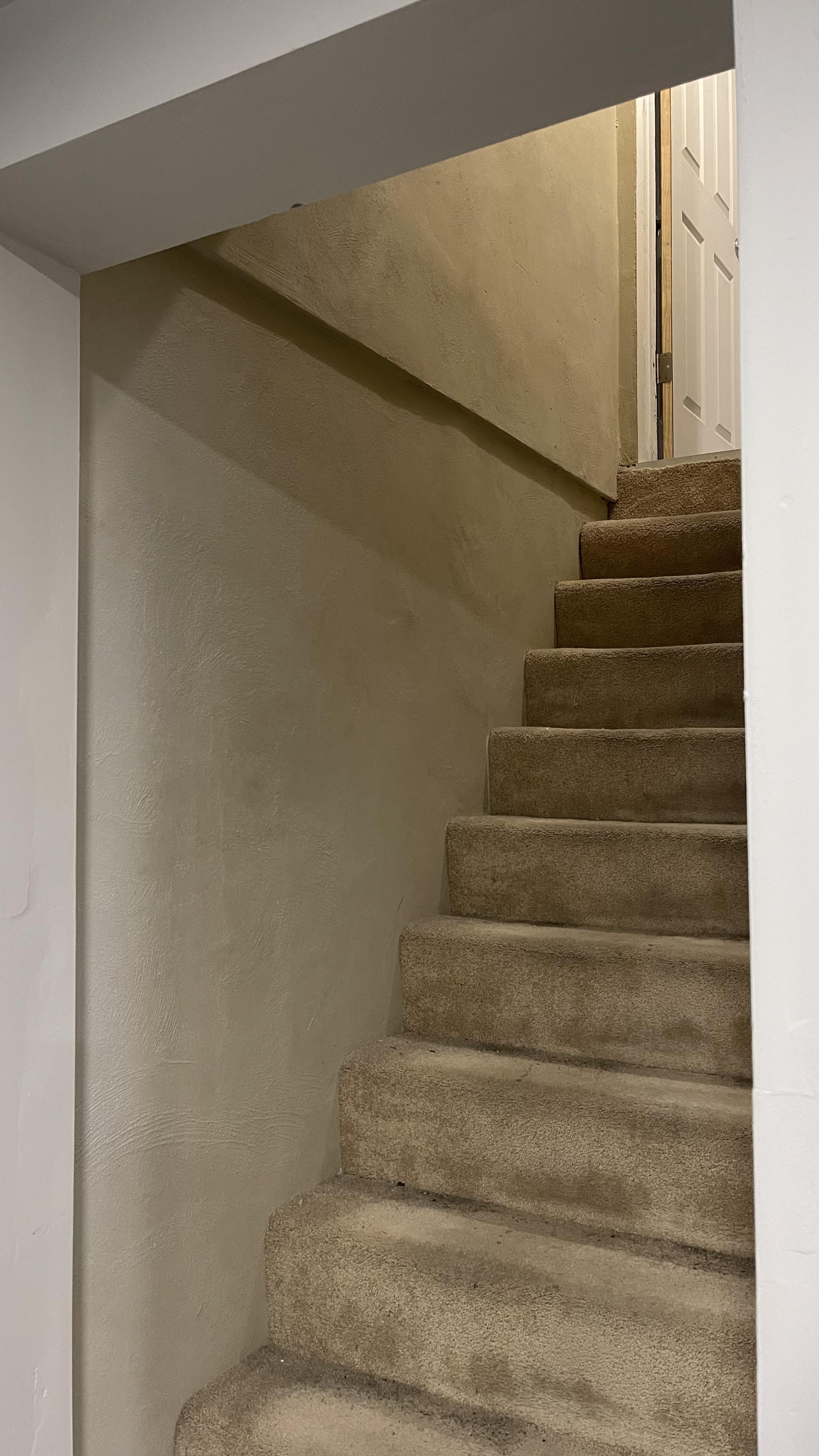 Mom is having hard time carrying laundry up from the basement, need