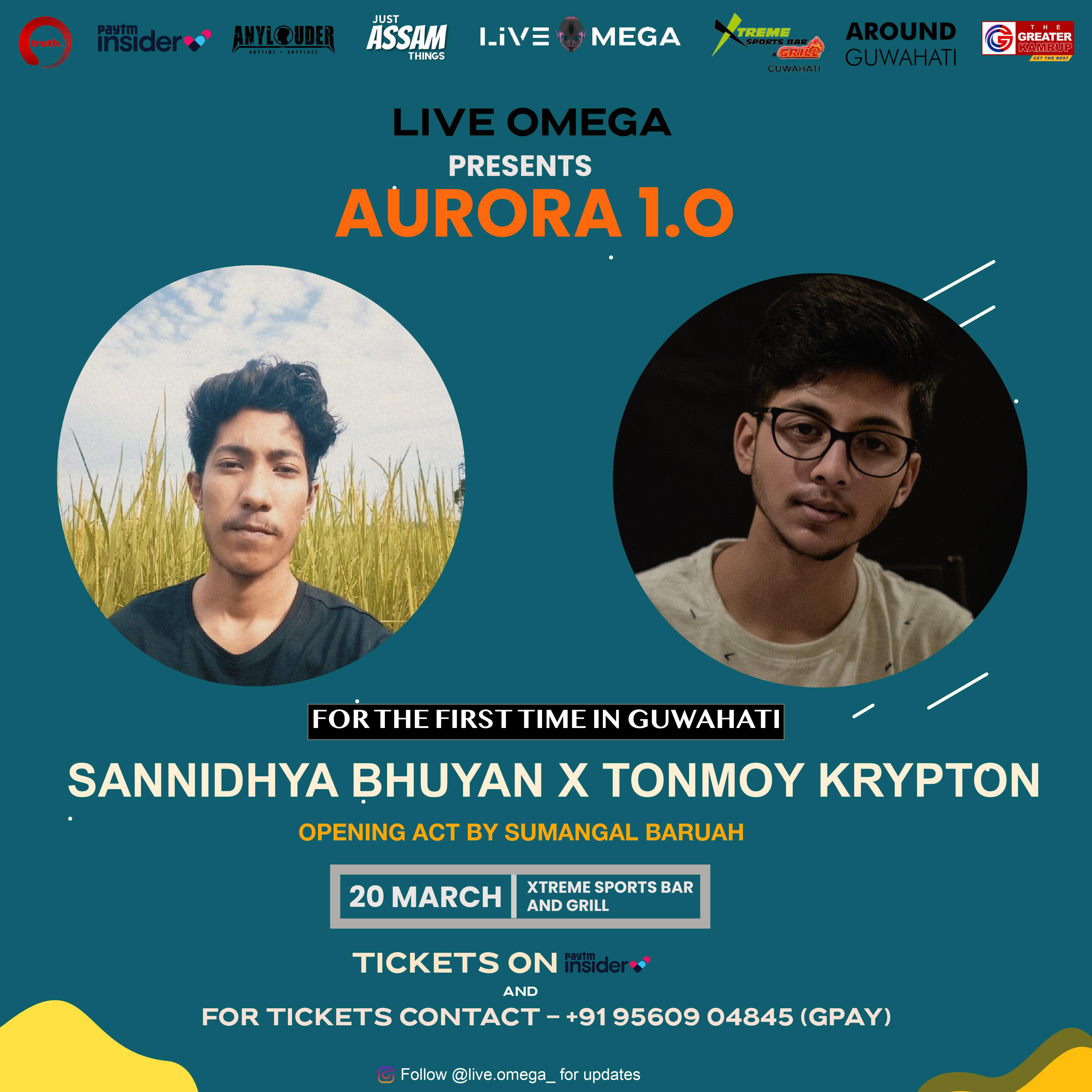 For the first time in Guwahati Sannidhya Bhuyan and Tonmoy Krypton will be performing at Xtreme