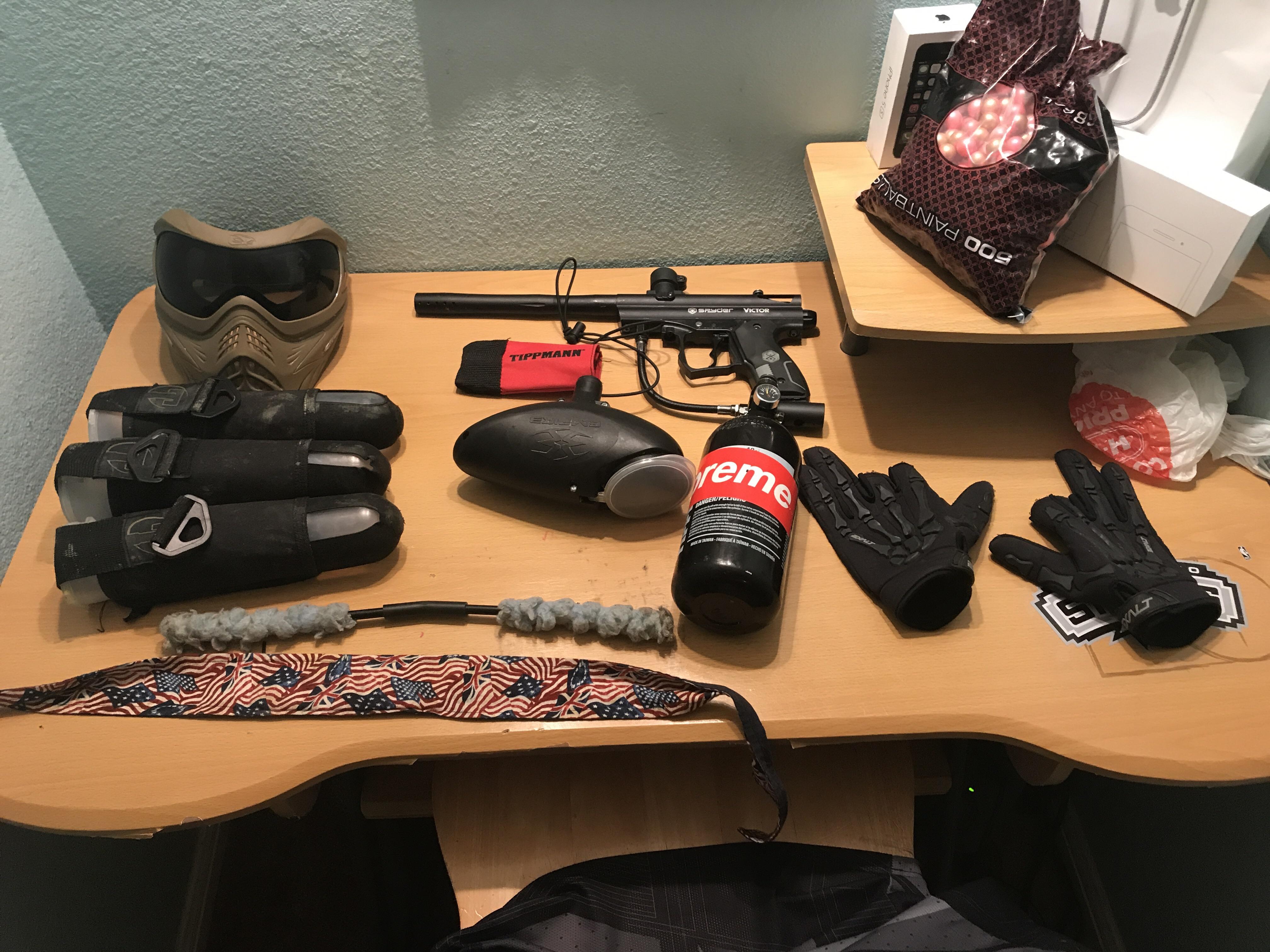 Rate my gear I’m 11 years old play paintball on the weekends and live