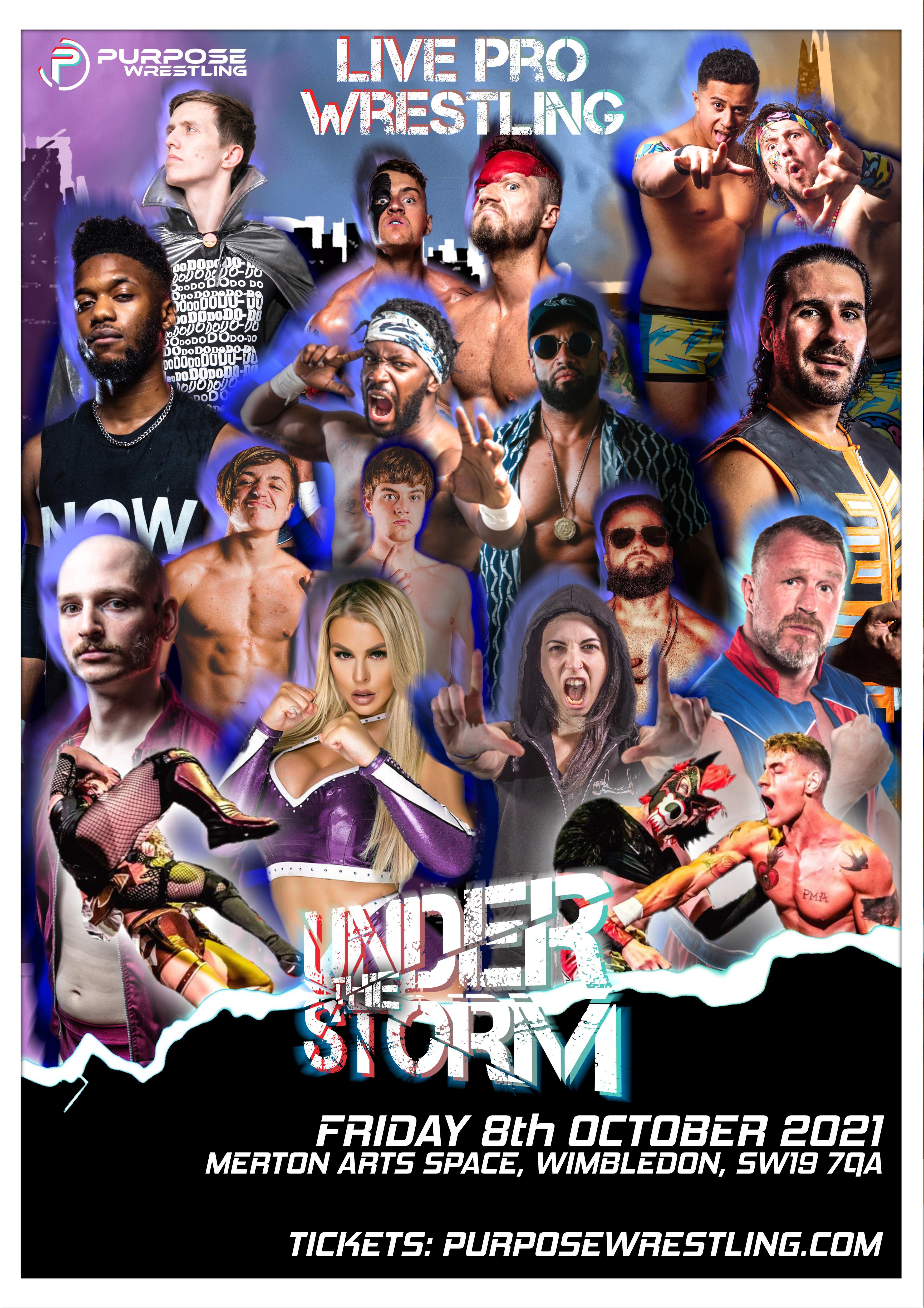 Purpose Wrestling are holding their third show in London, Under the
