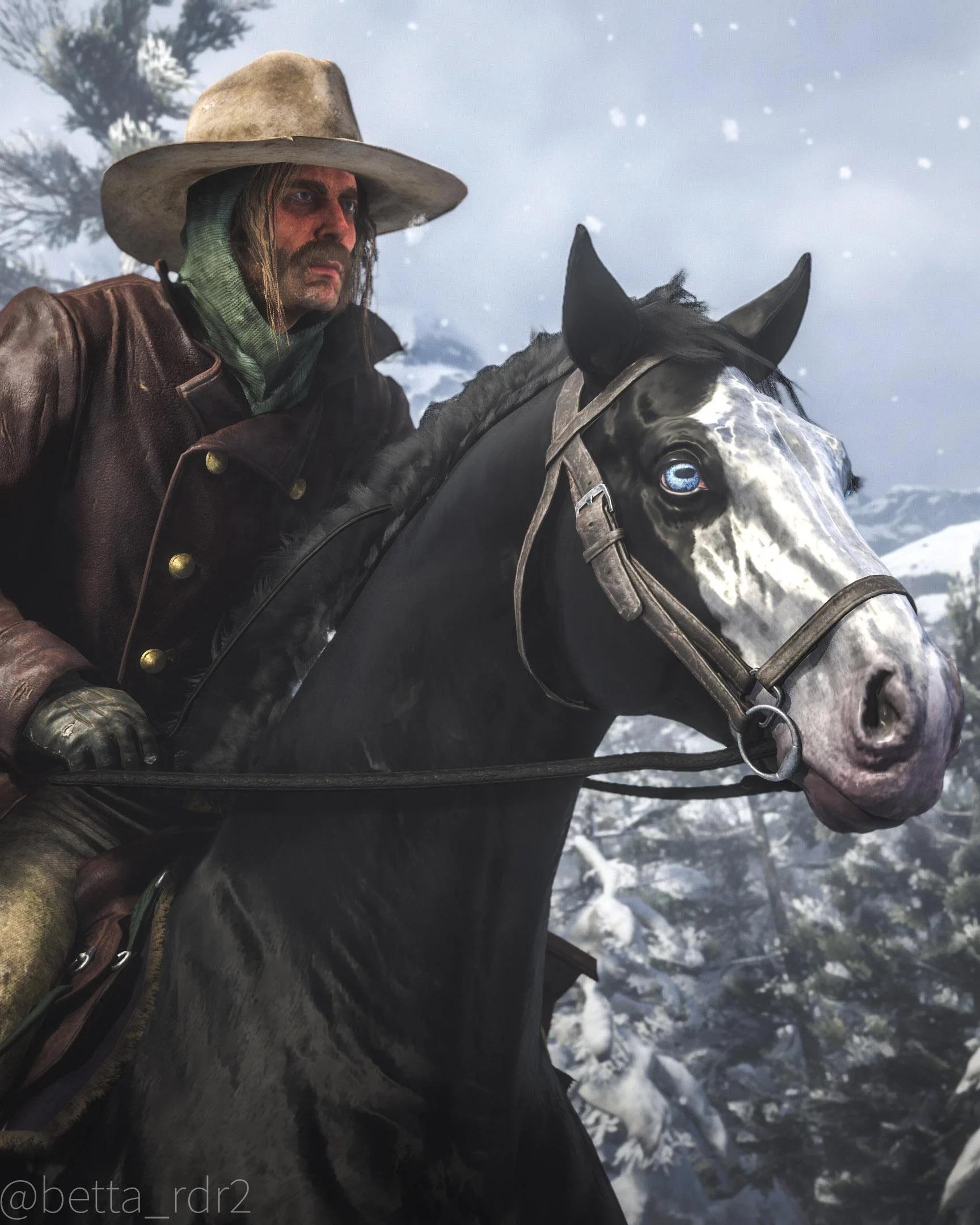 Do you have a favourite red dead characters horse? Mines Baylock even