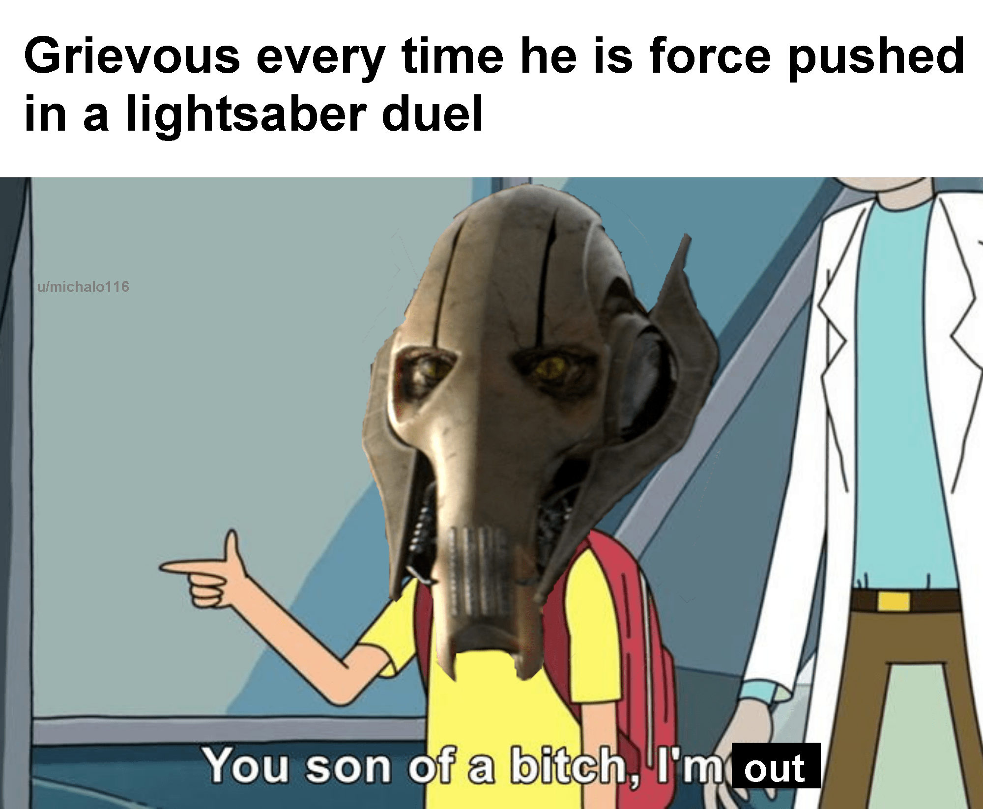 Time to abandon ship PrequelMemes