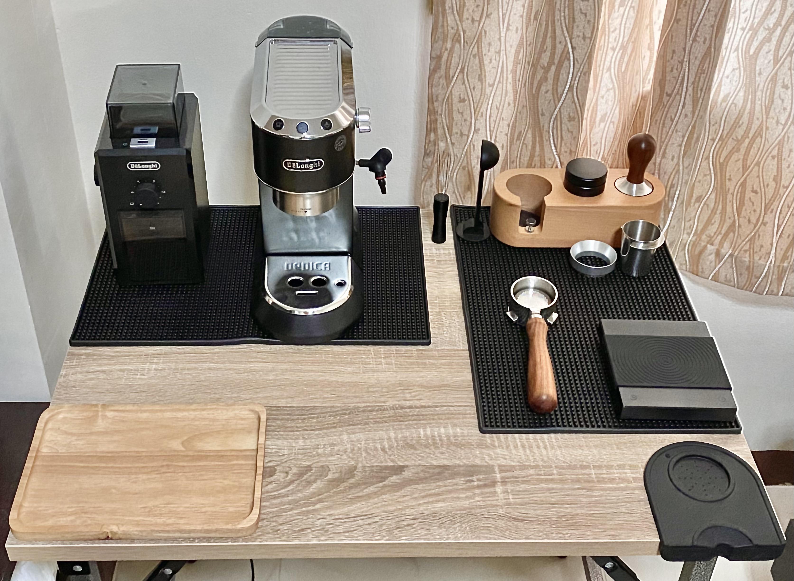 My humble little setup. After modding the grinder, getting a non