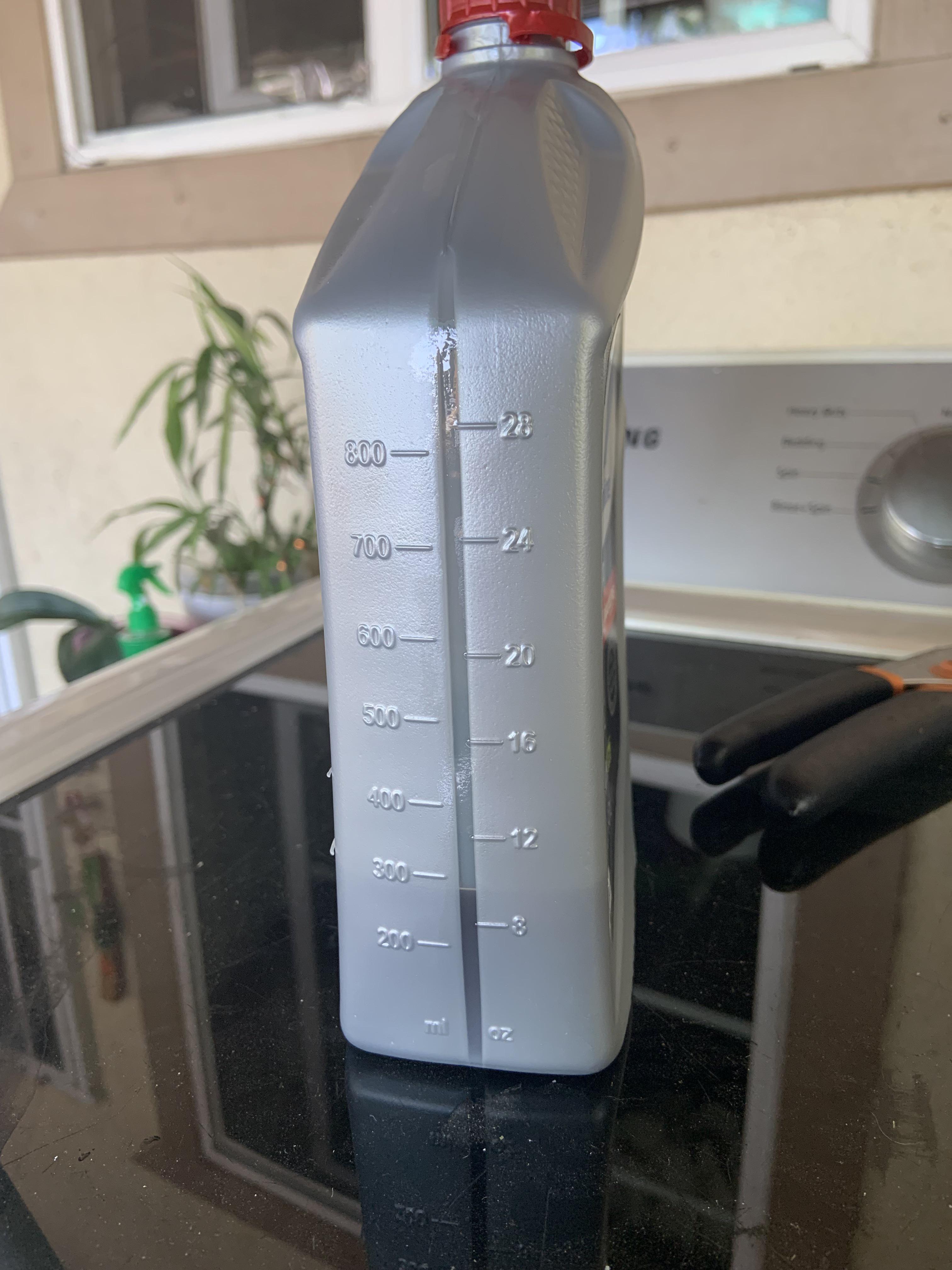 When is it too much oil. My car takes 5.4 Quarts of oil and i