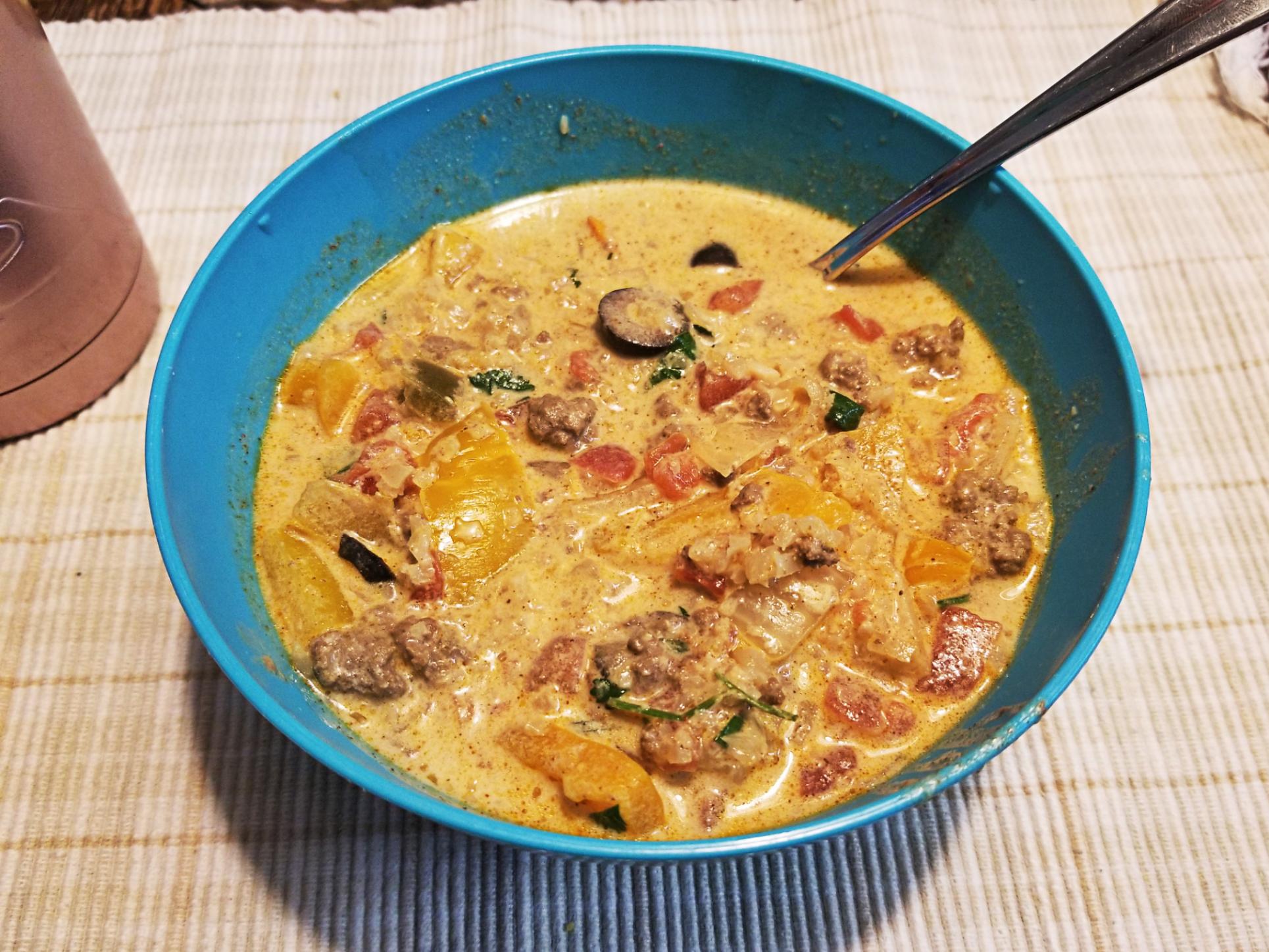 Keto in the Crockpot Taco Soup r/ketorecipes