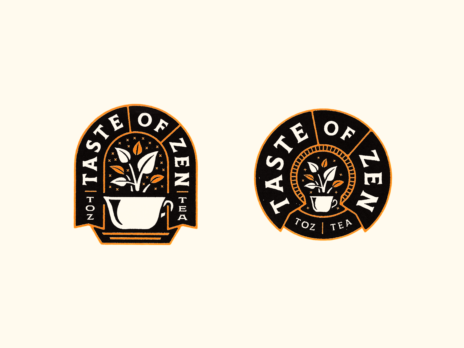 Recent logo exploration I did for a Reddit user's online tea store r