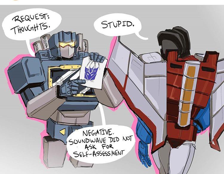 Pin by Alan Horne on Soundwave in 2020 Transformers funny