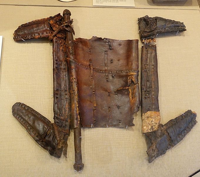 Roman saddle from Aegyptus frontier. It comes from the Qustul site in