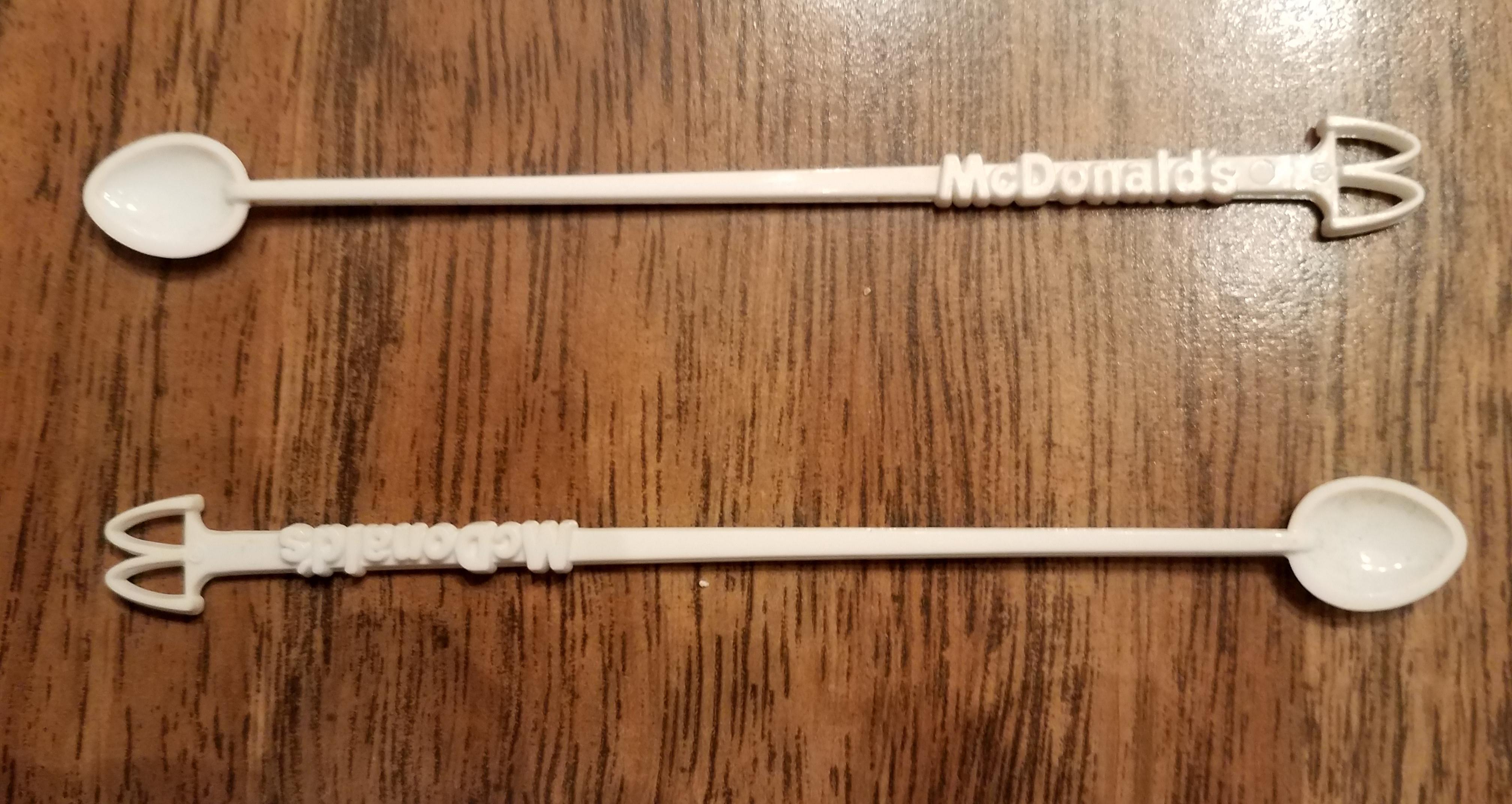 I see your McDonald's ashtray and raise you my McDonald's coke spoons