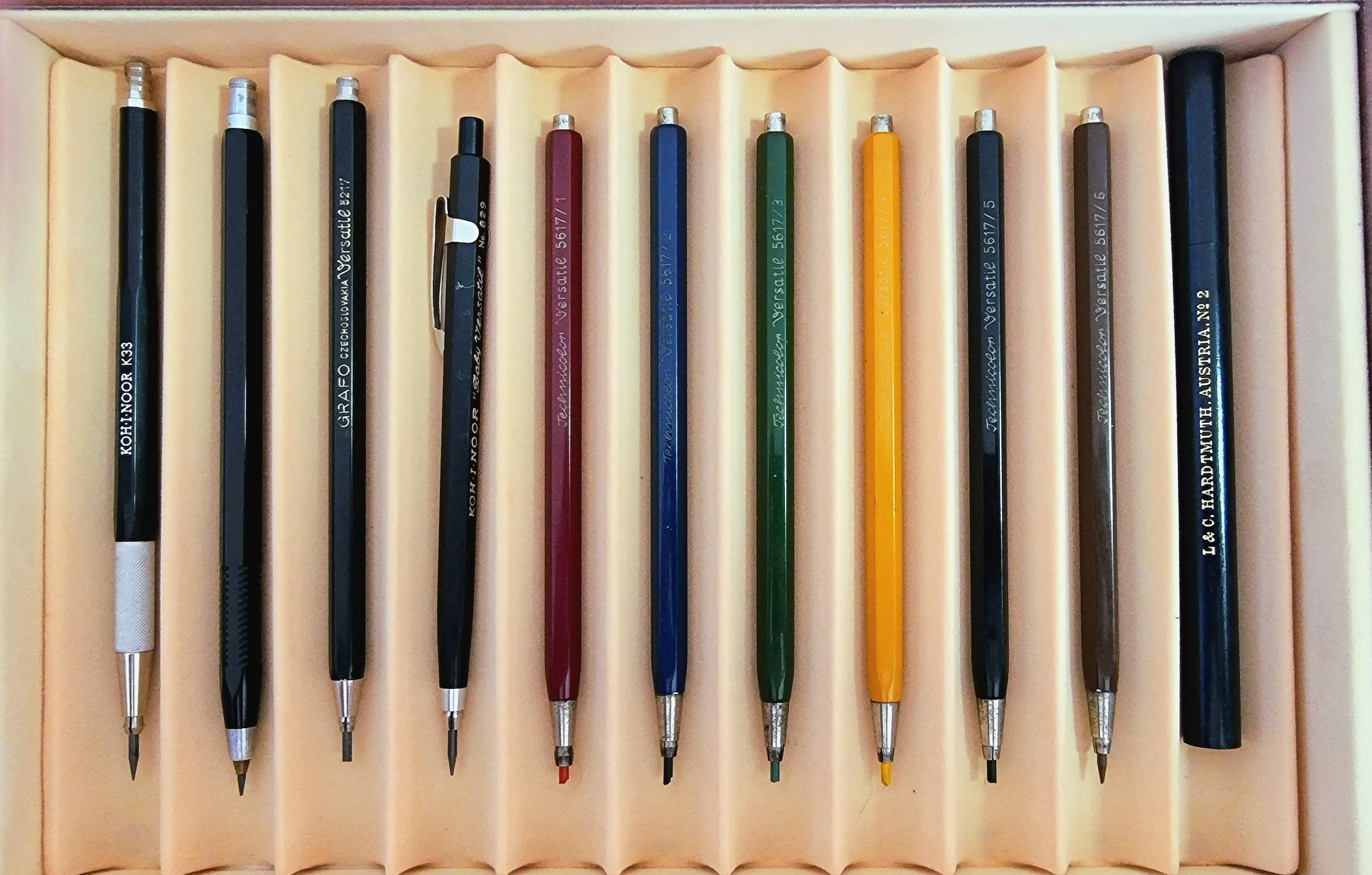 Even more from my vintage lead holder collection r/mechanicalpencils