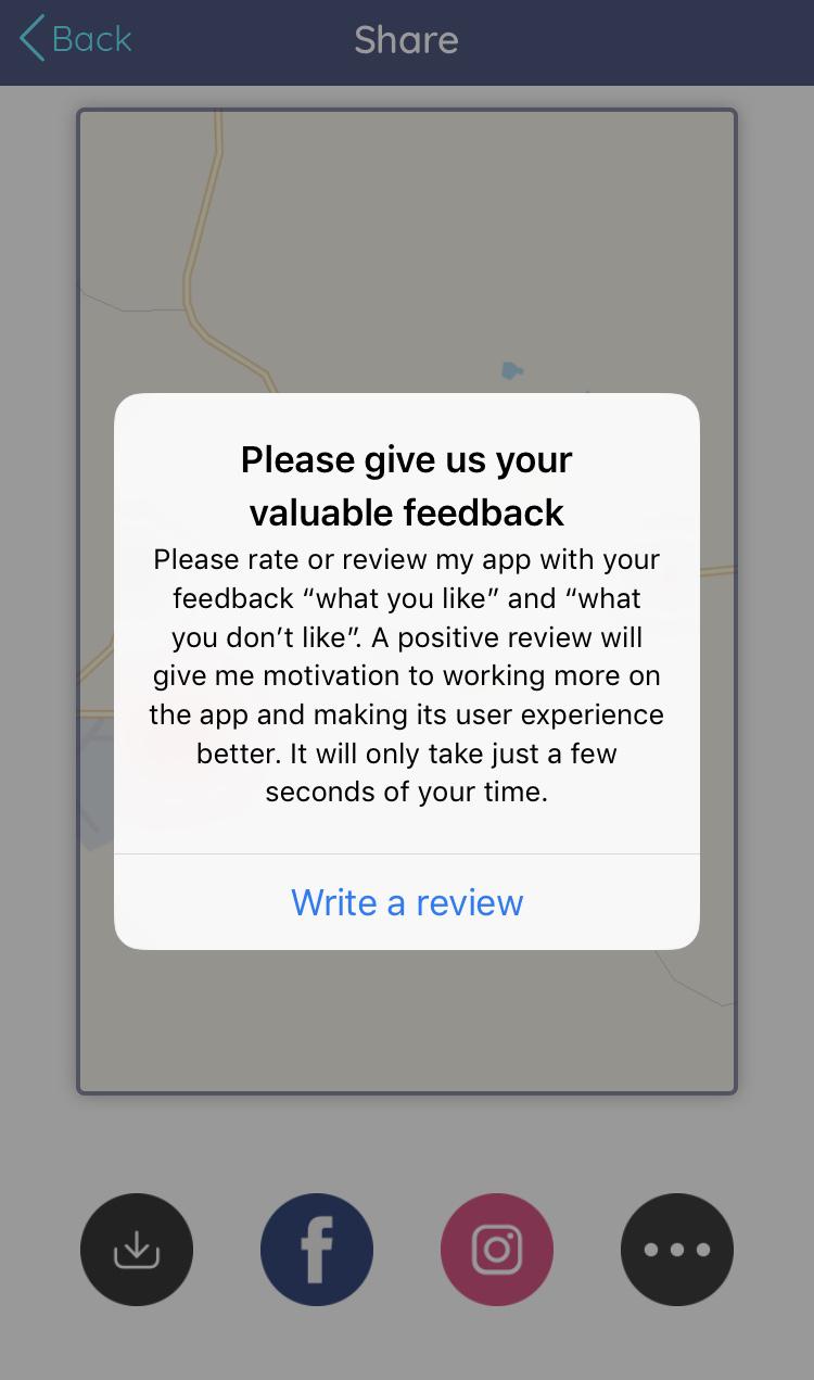 Location hider app forces you to write a review r/assholedesign