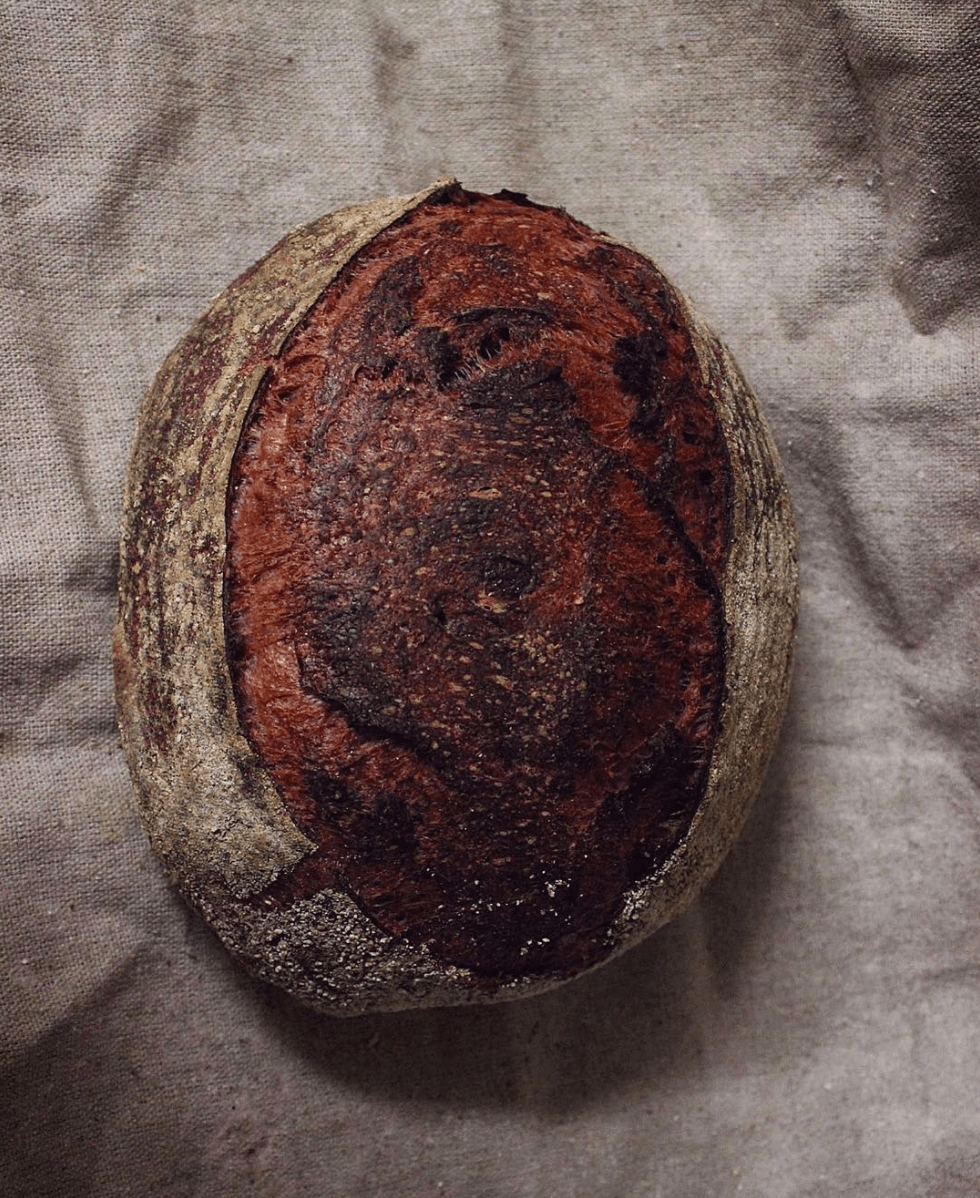 Purple Yam Sourdough Loaf r/Breadit