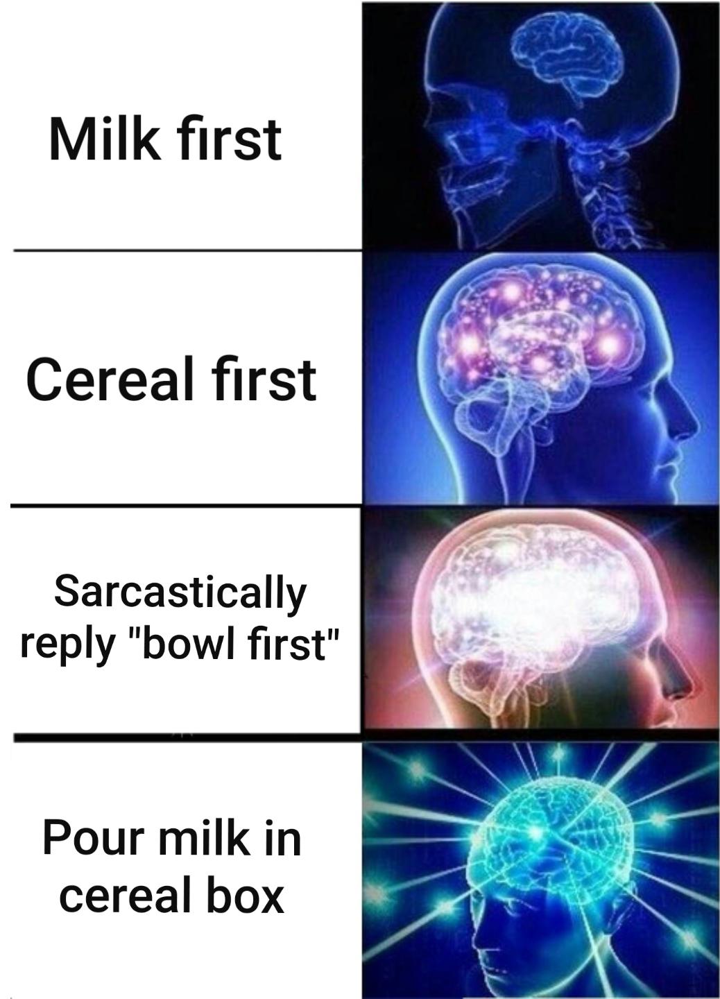 How to make cereal r/memes