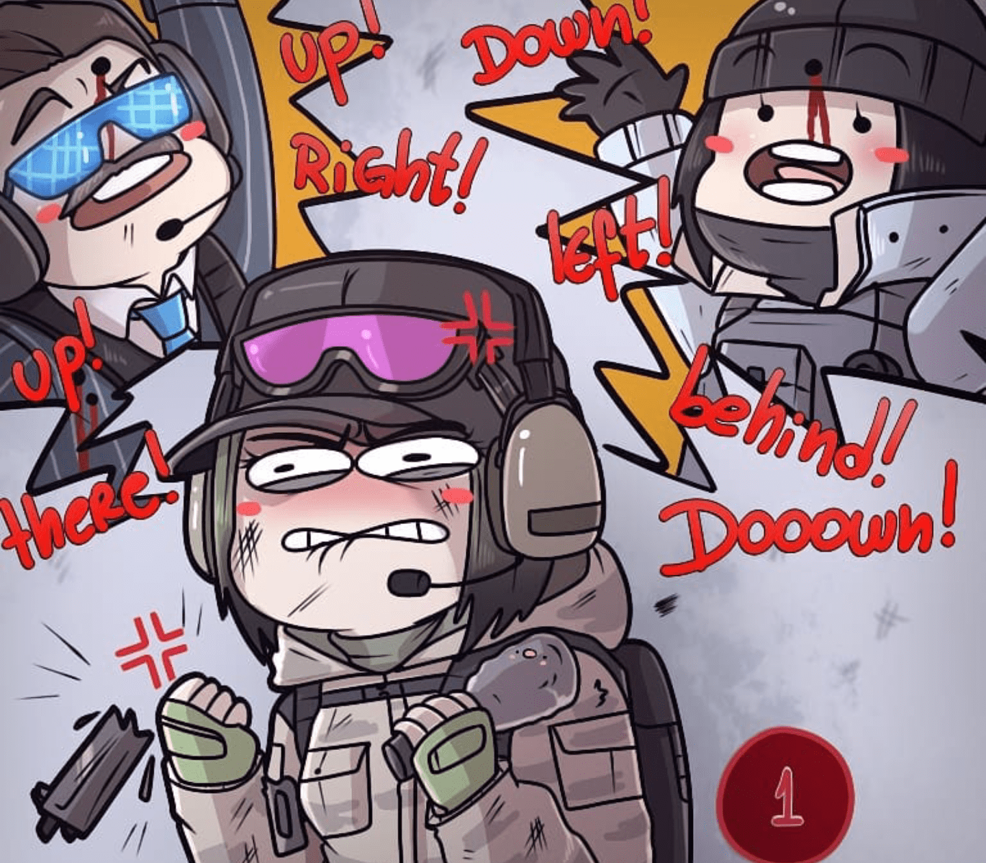 The Annoyances of Backseat Gaming, by Peri_Pericote r/Rainbow6