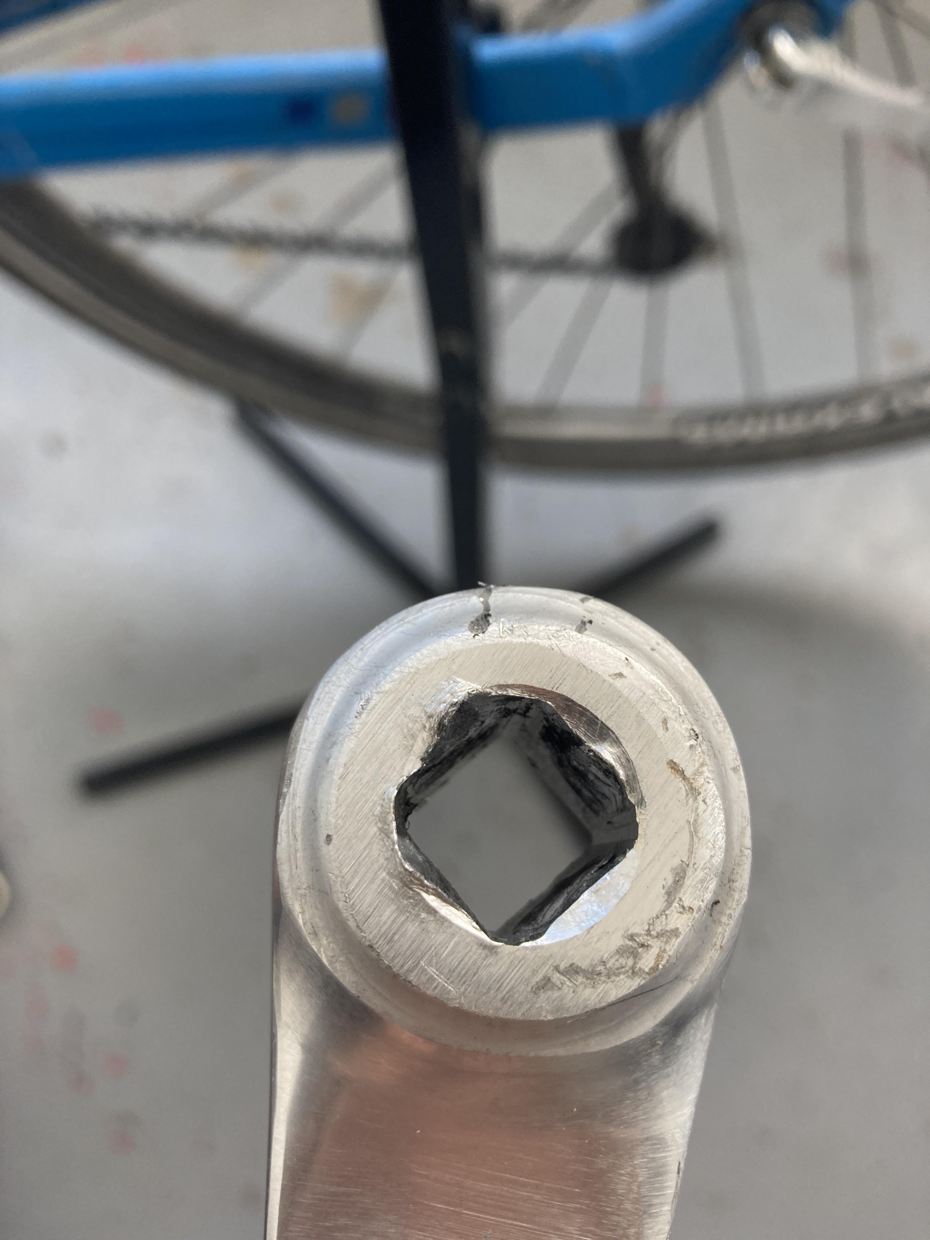 Crank stripped multiple times (see comments) r/bikewrench
