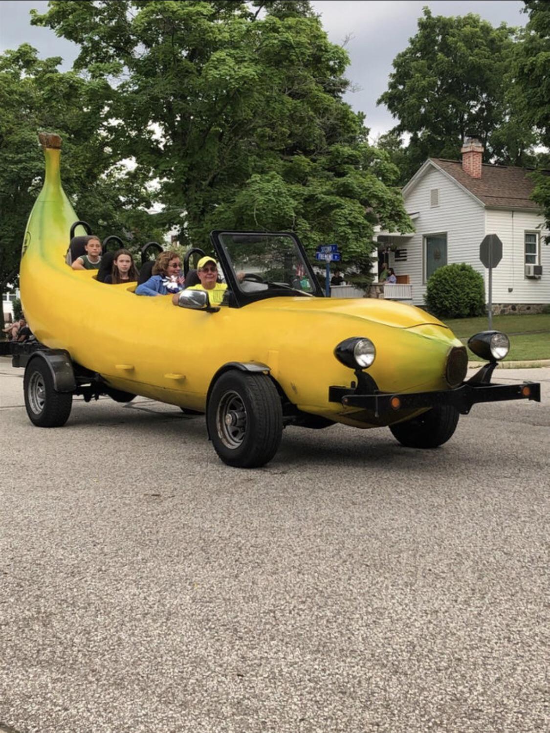 This banana car ATBGE