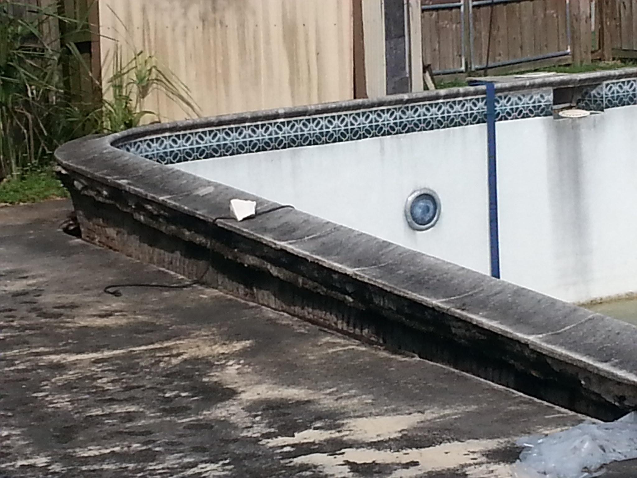 A high water table can make a pool float upwards if you don't keep it