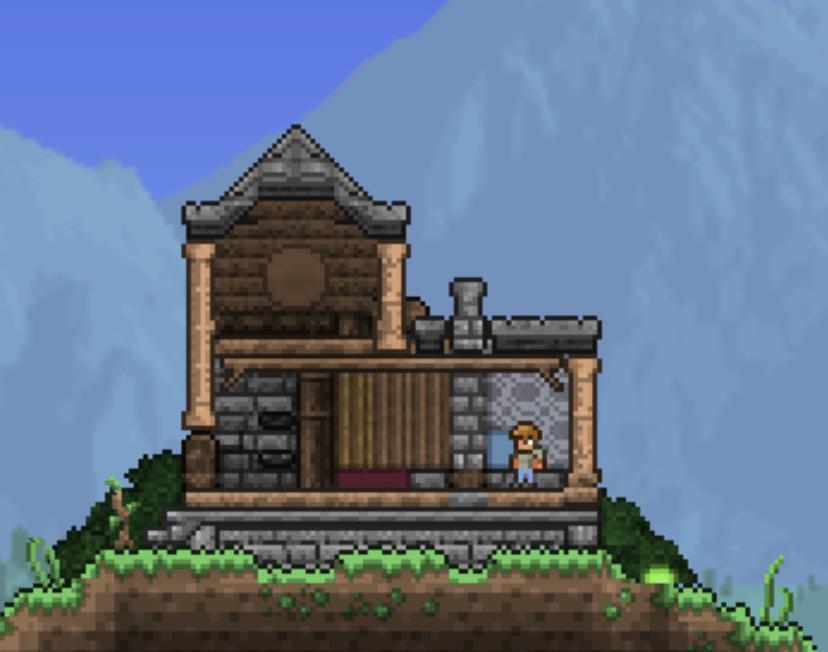 Smol guide taking a break r/Terraria