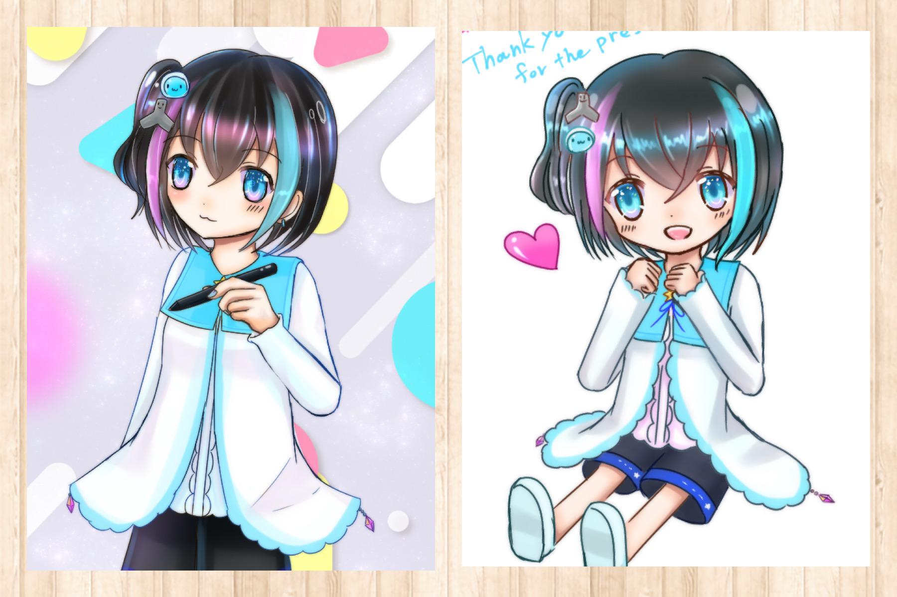 Hello! reddit! Vtuber's Ao Tetra where you can sing, dance and play