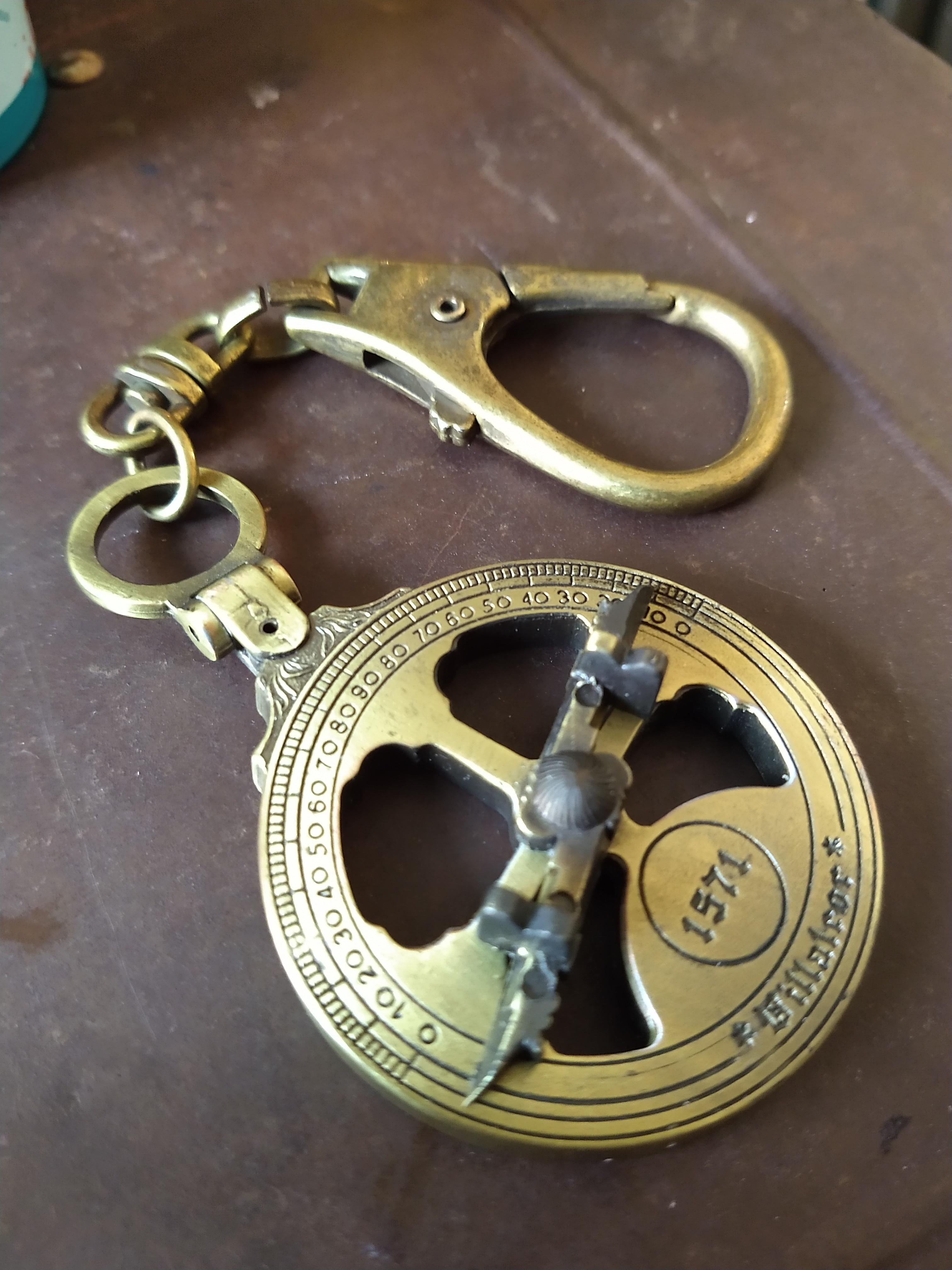 What does this keychain represent? Looks like some navigational