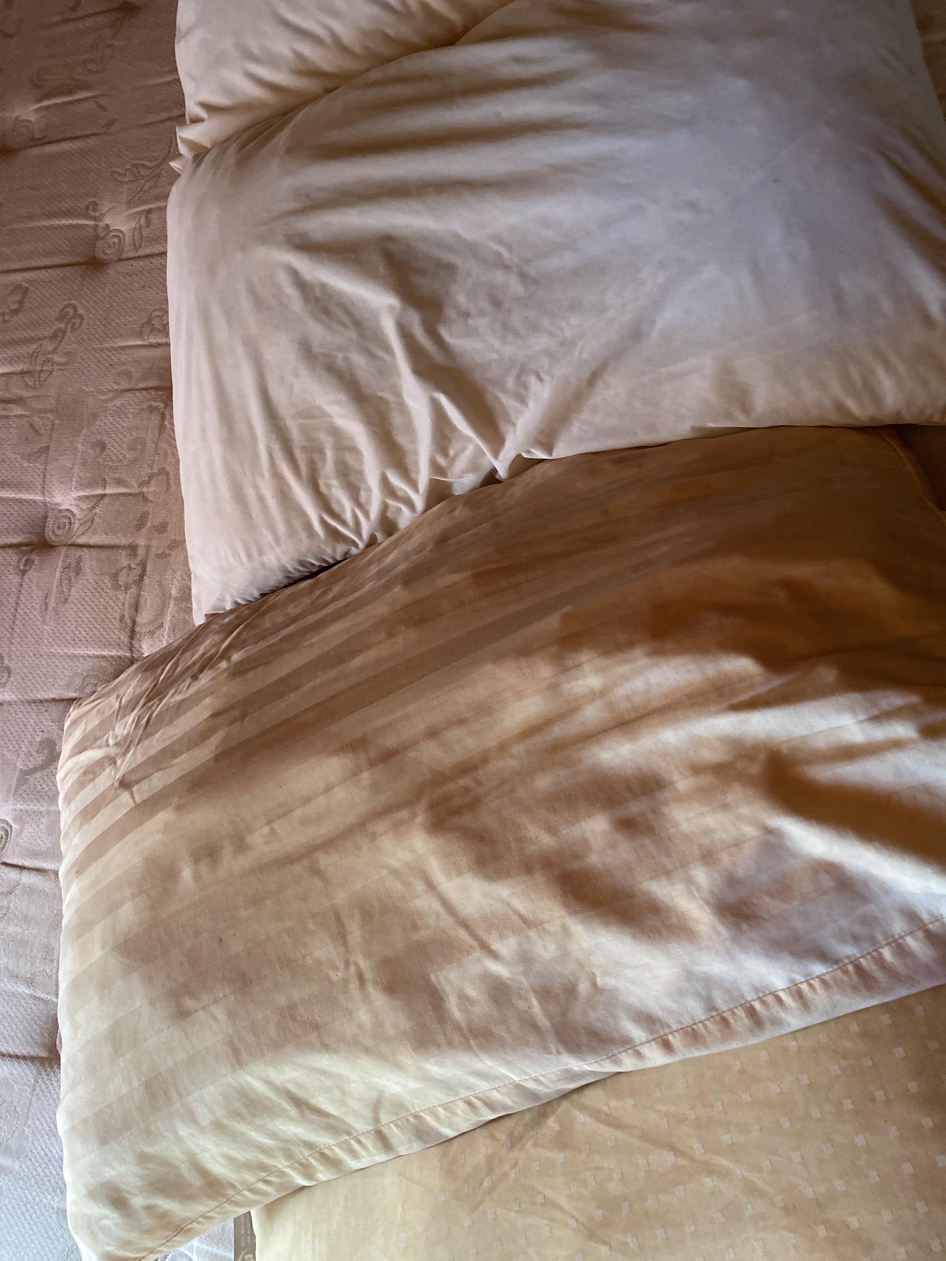 I shower before bed, my husband showers in the morning… these are our