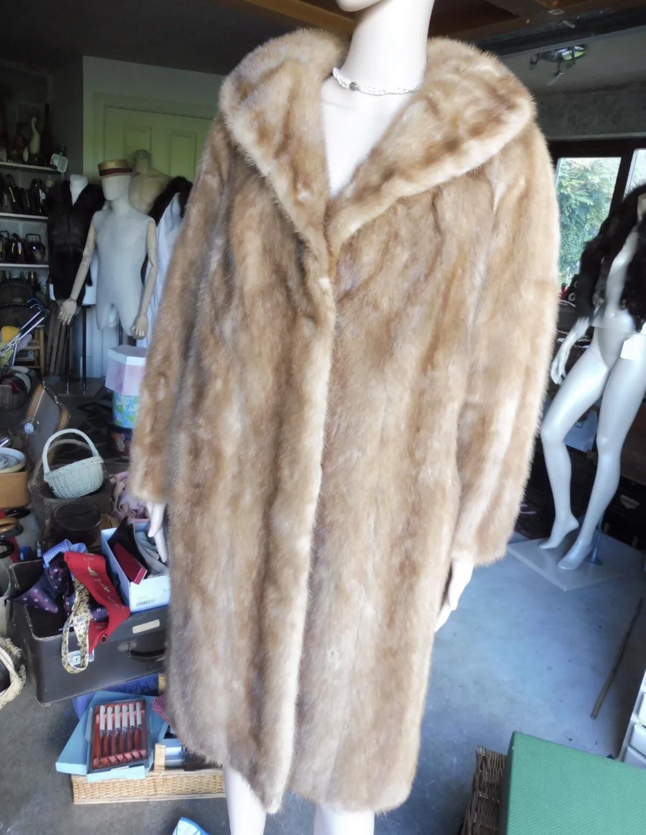 New here! Looking for advice? Brought a 60’s mink full length coat