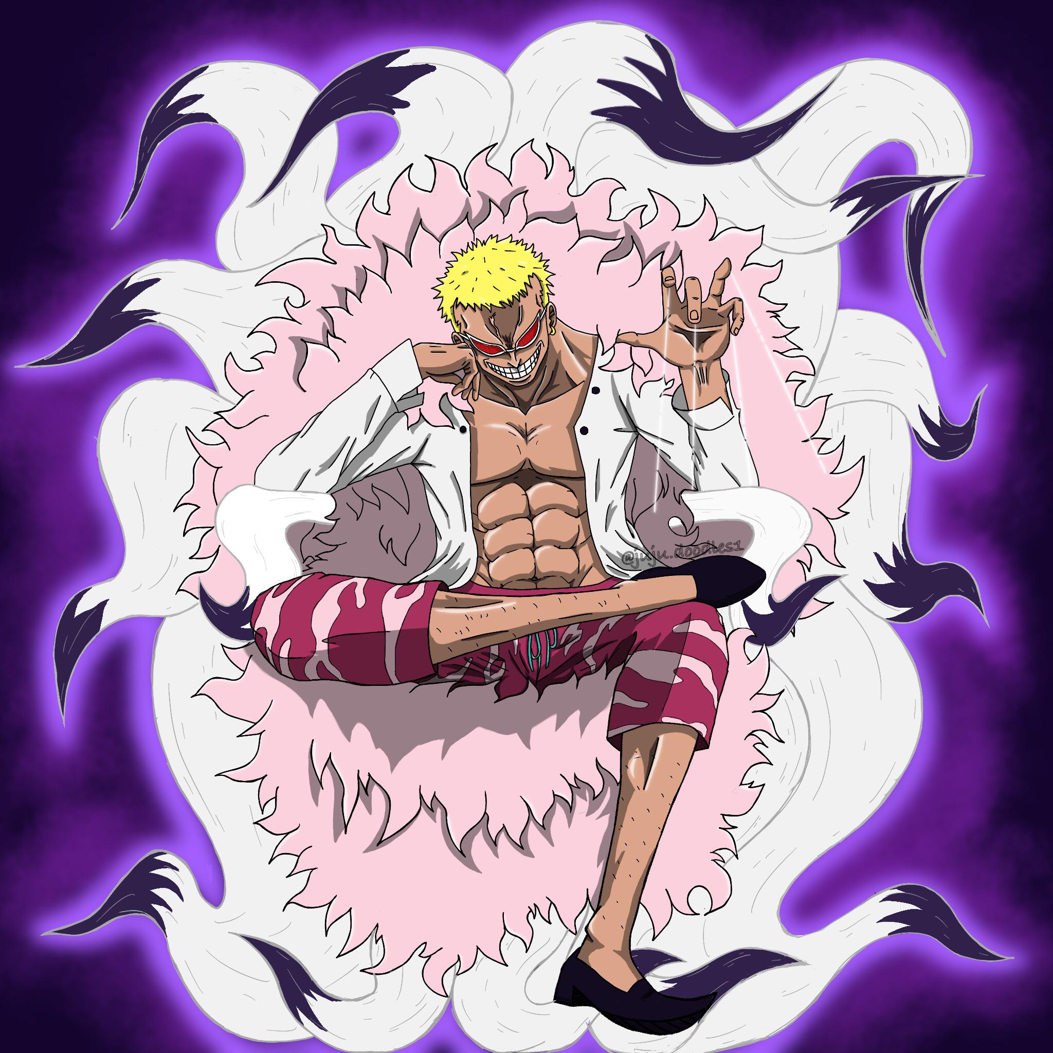 Doflamingo fan art by StrawHatJuju r/OnePiece_it