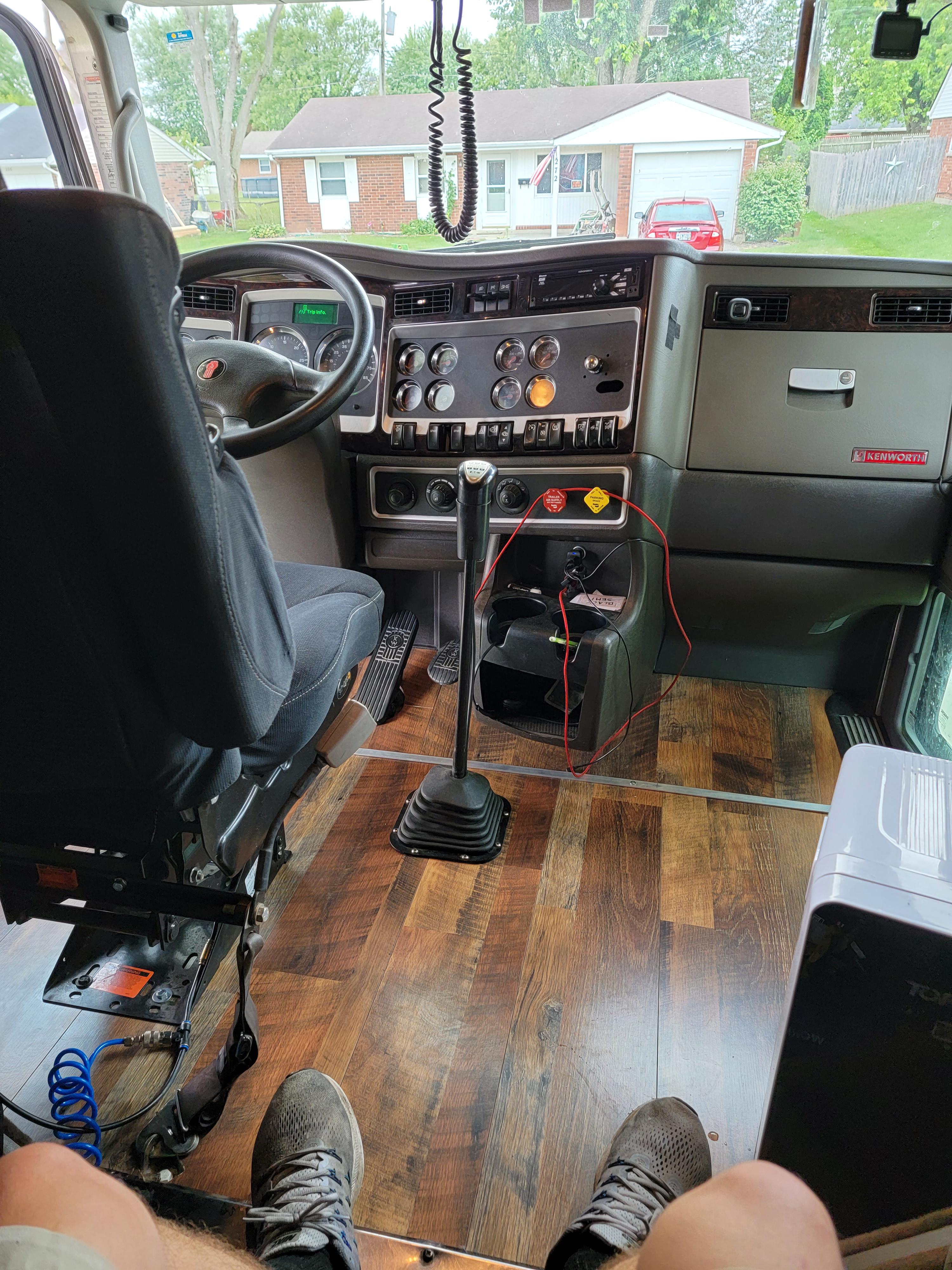 Installed wood floors in my truck this weekend. r/Truckers
