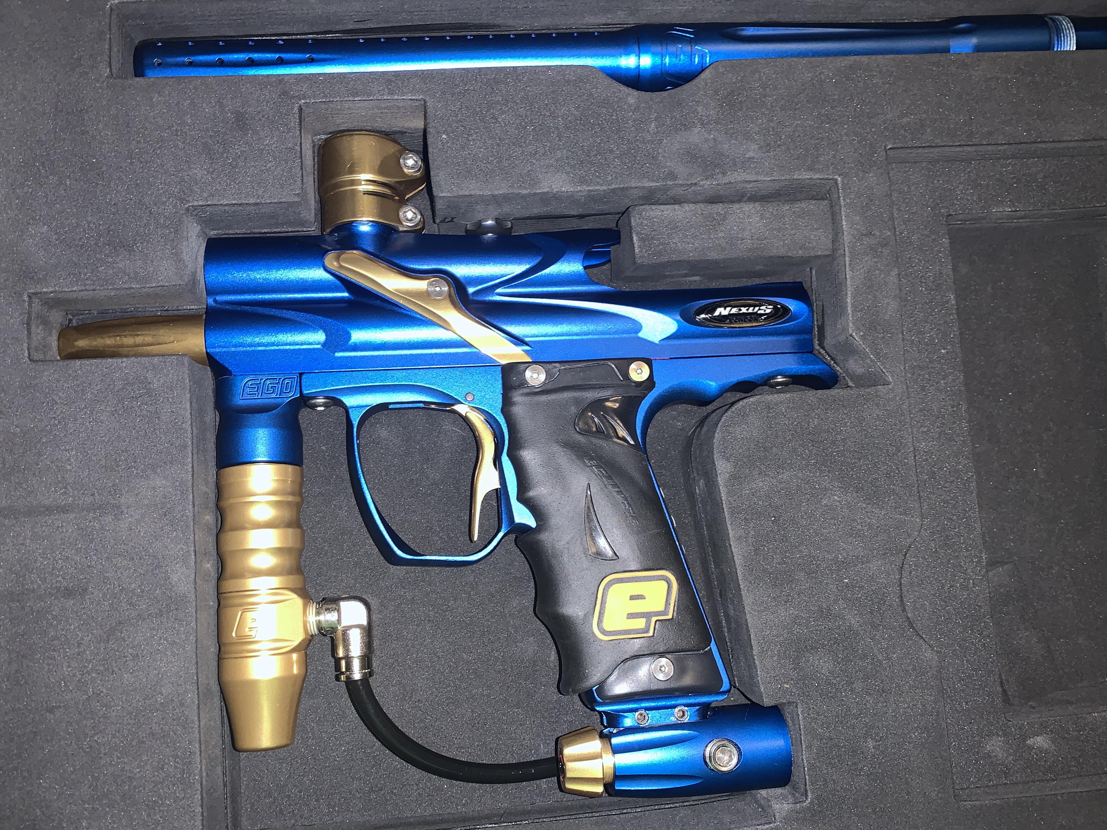 Minty Super Blue Nexus Ego r/paintball