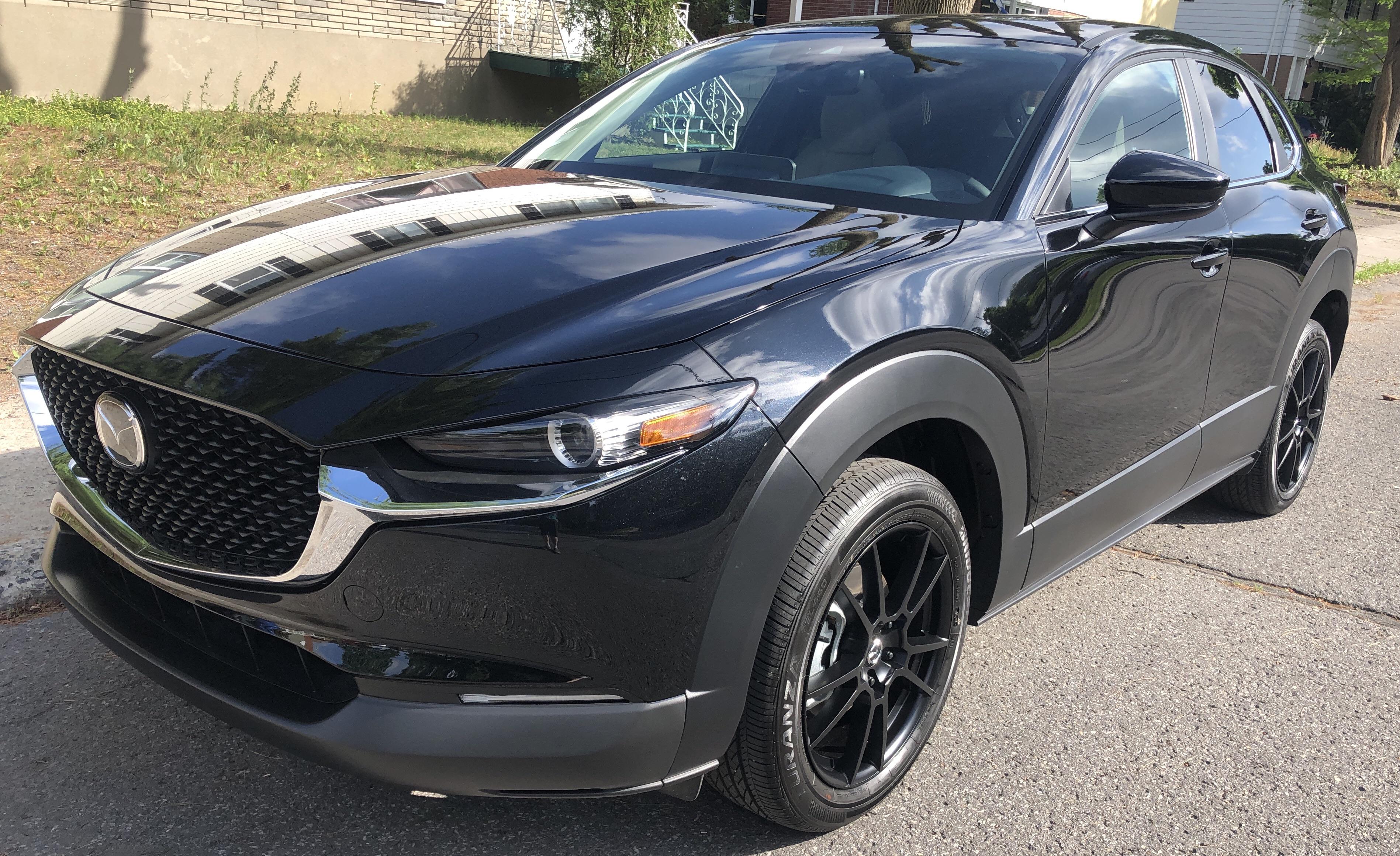Just received my CX-30 GS AWD (Canada) with greige interior and M006