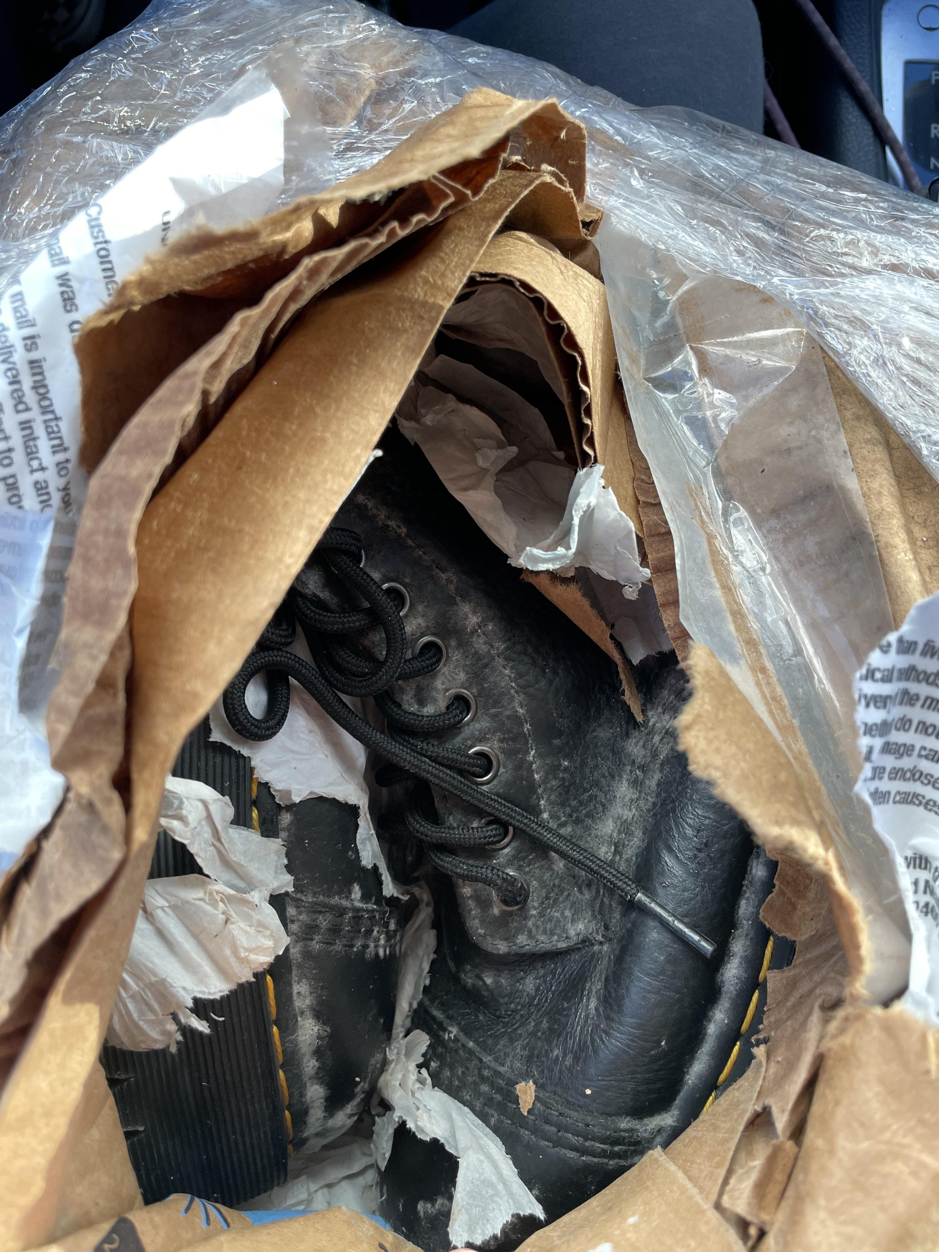 Leather shoes arrived moldy, can i save them? r/howto