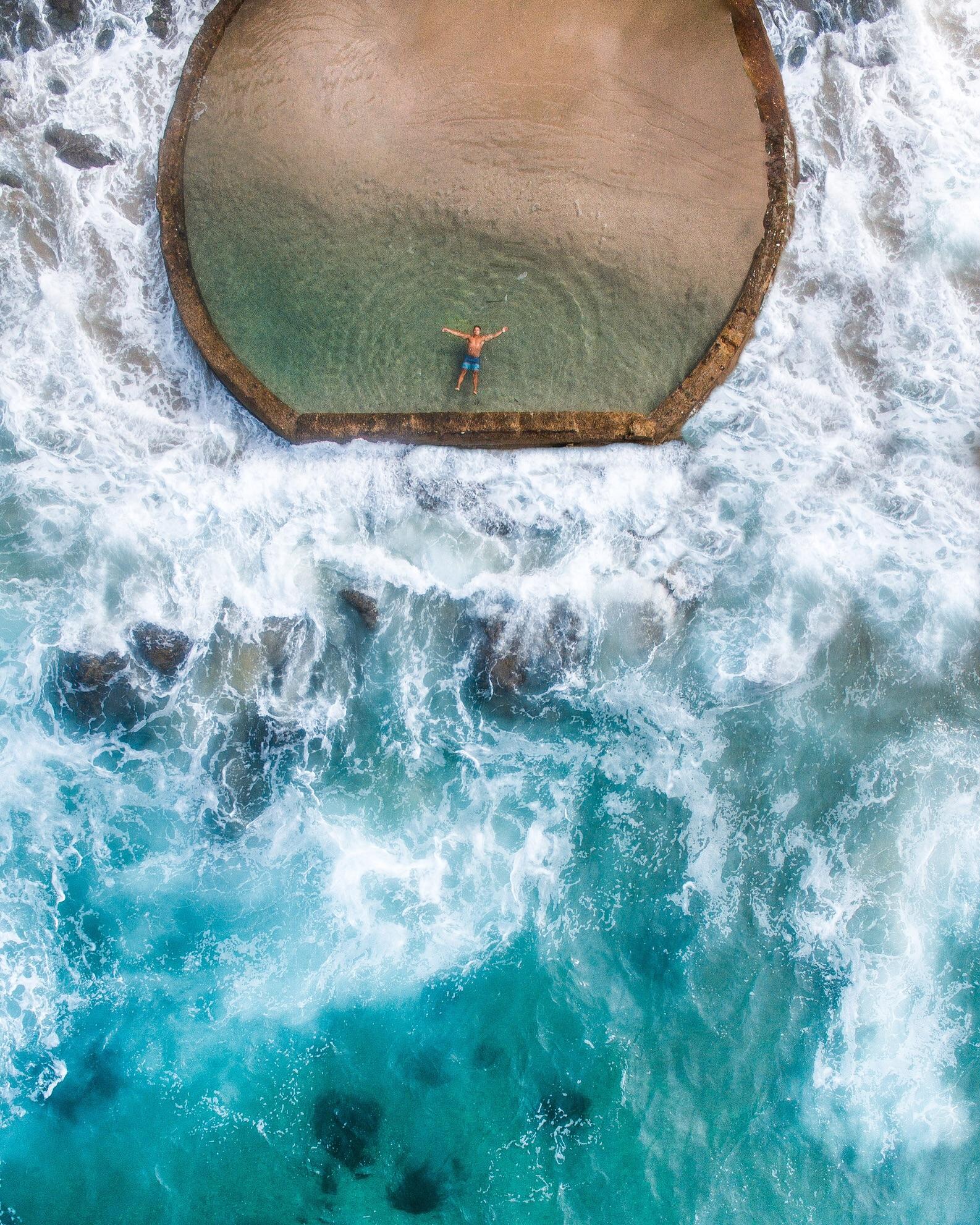 Salt water pools for the win! Laguna Beach, CA. [oc] 2000x3000 pics