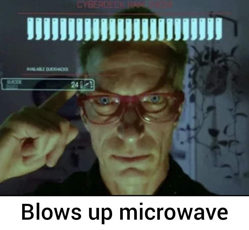 Why are there so many damn microwaves? r/cyberpunkgame