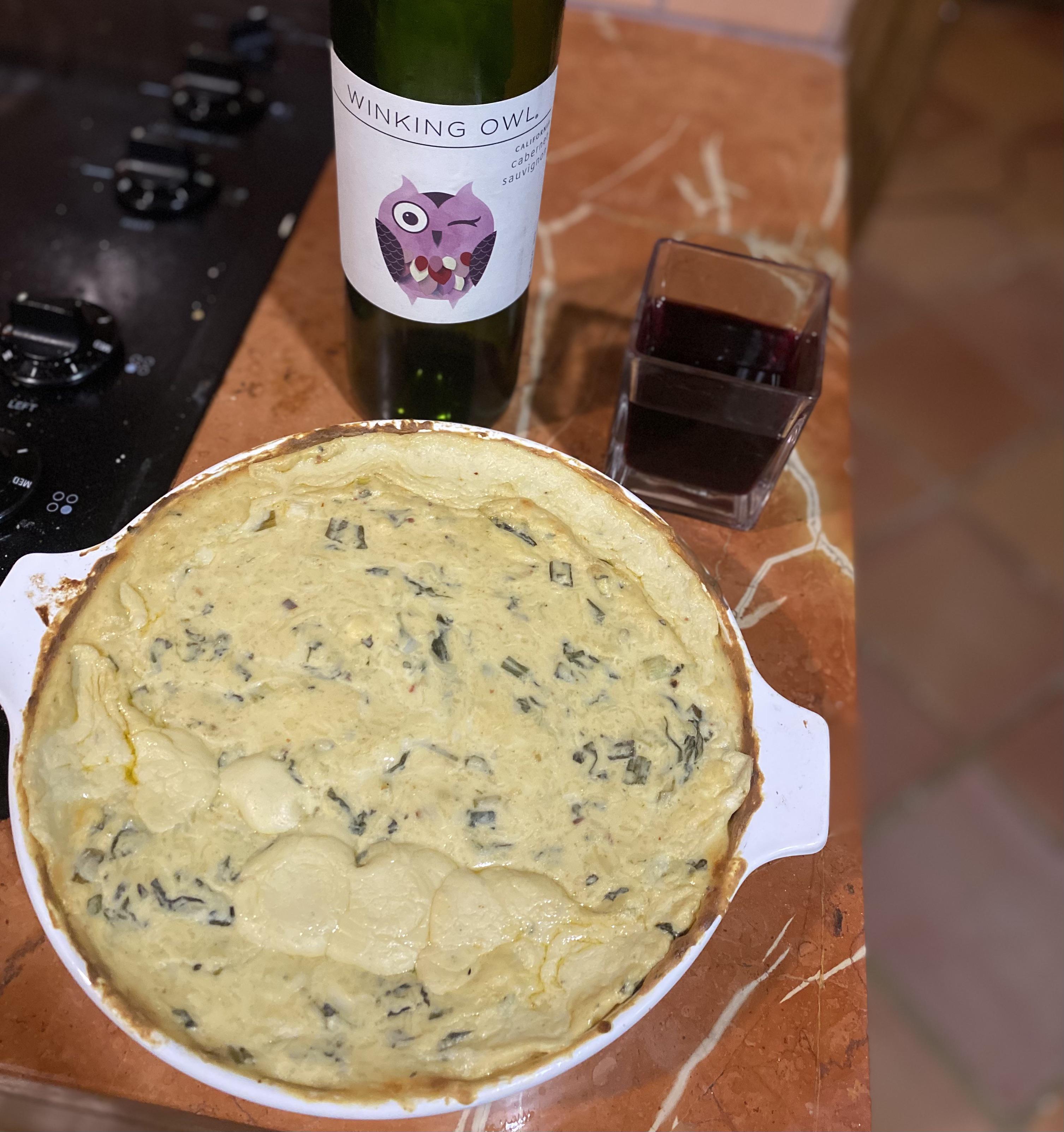 3 Aldi Wine and ghetto spinach dip for Friday night r/wine