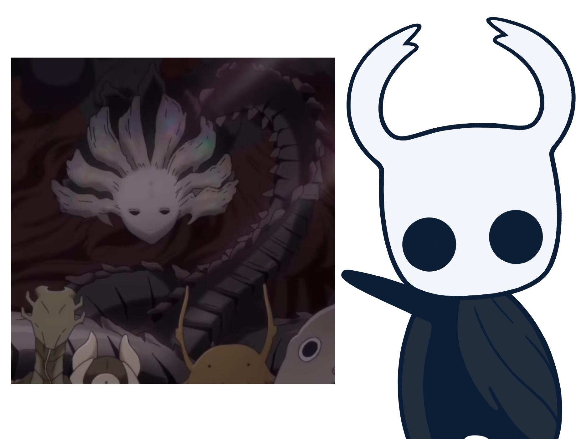 Hollow Knight fans when they watch Made in Abyss r/HollowKnightMemes
