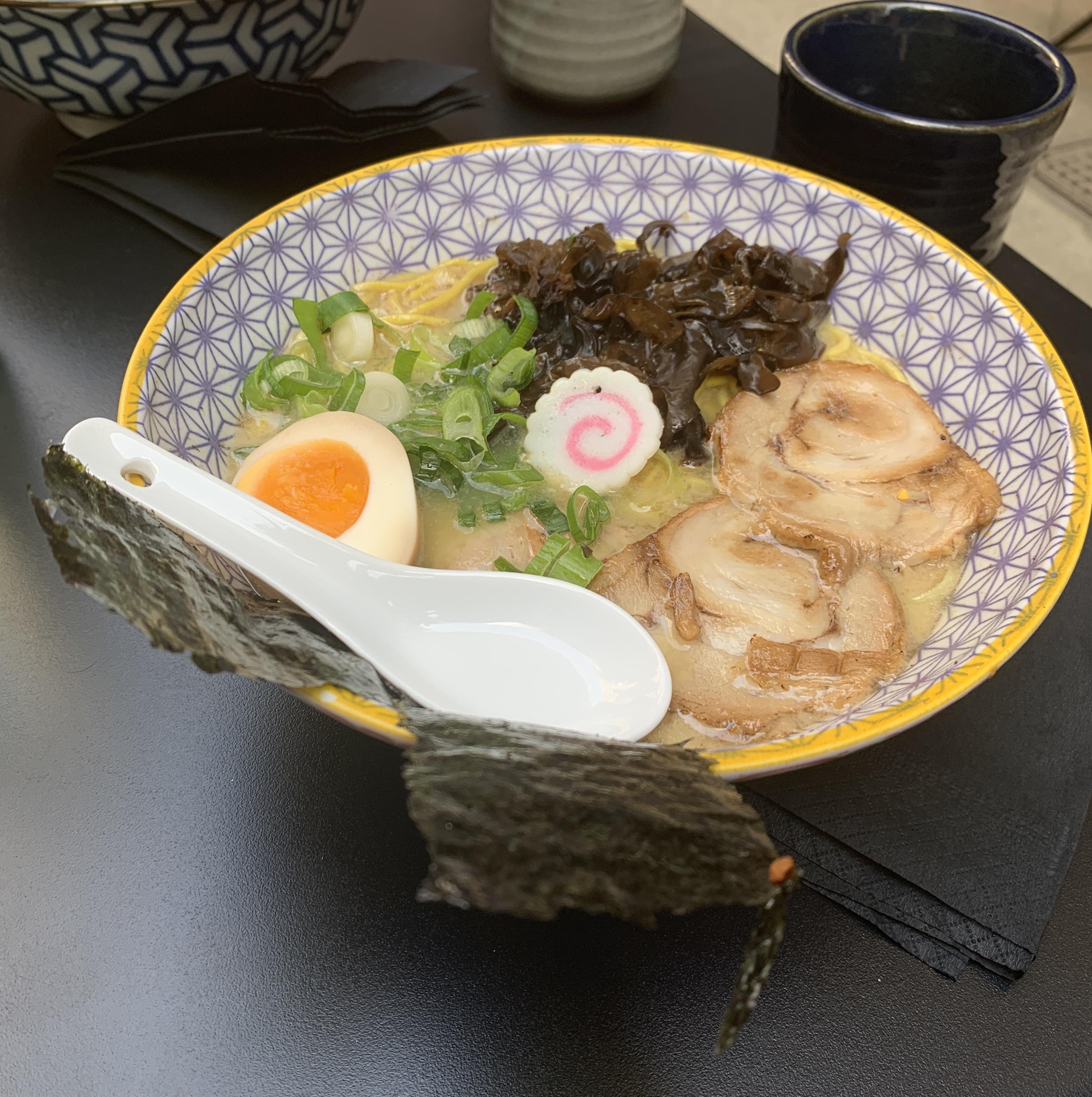 Tonkotsu from So So So! Ramen (Downtown Athens) r/ramen