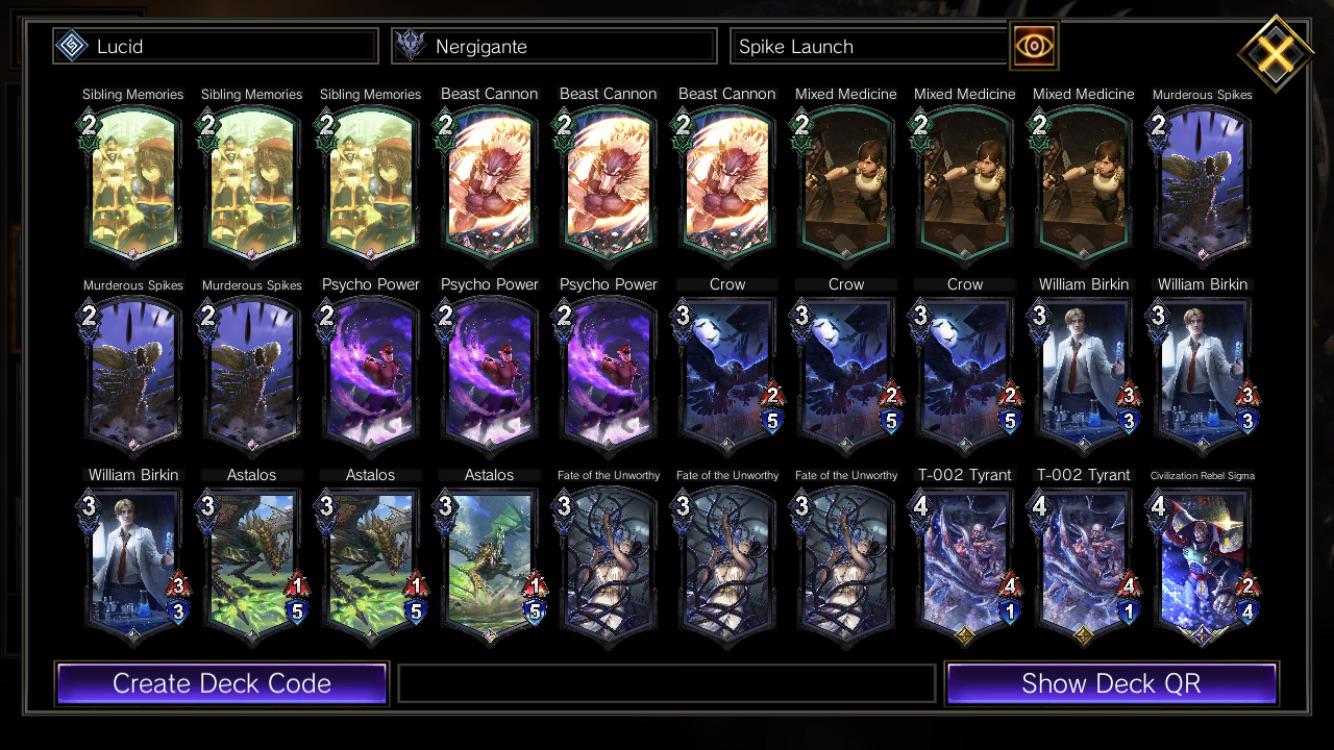 Black green deck I used to get to champion rank r/teppen