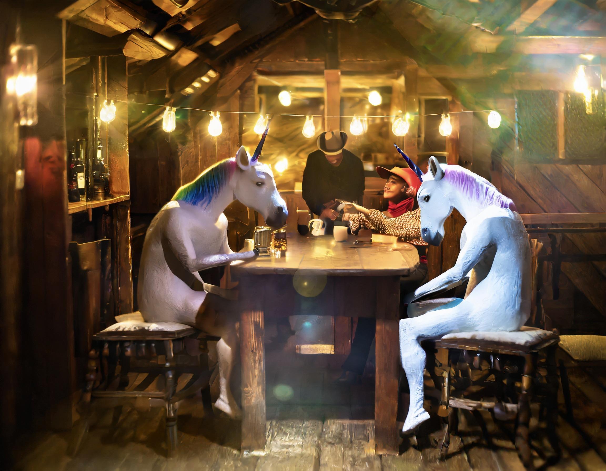 Even unicorns have bad days r/aiArt