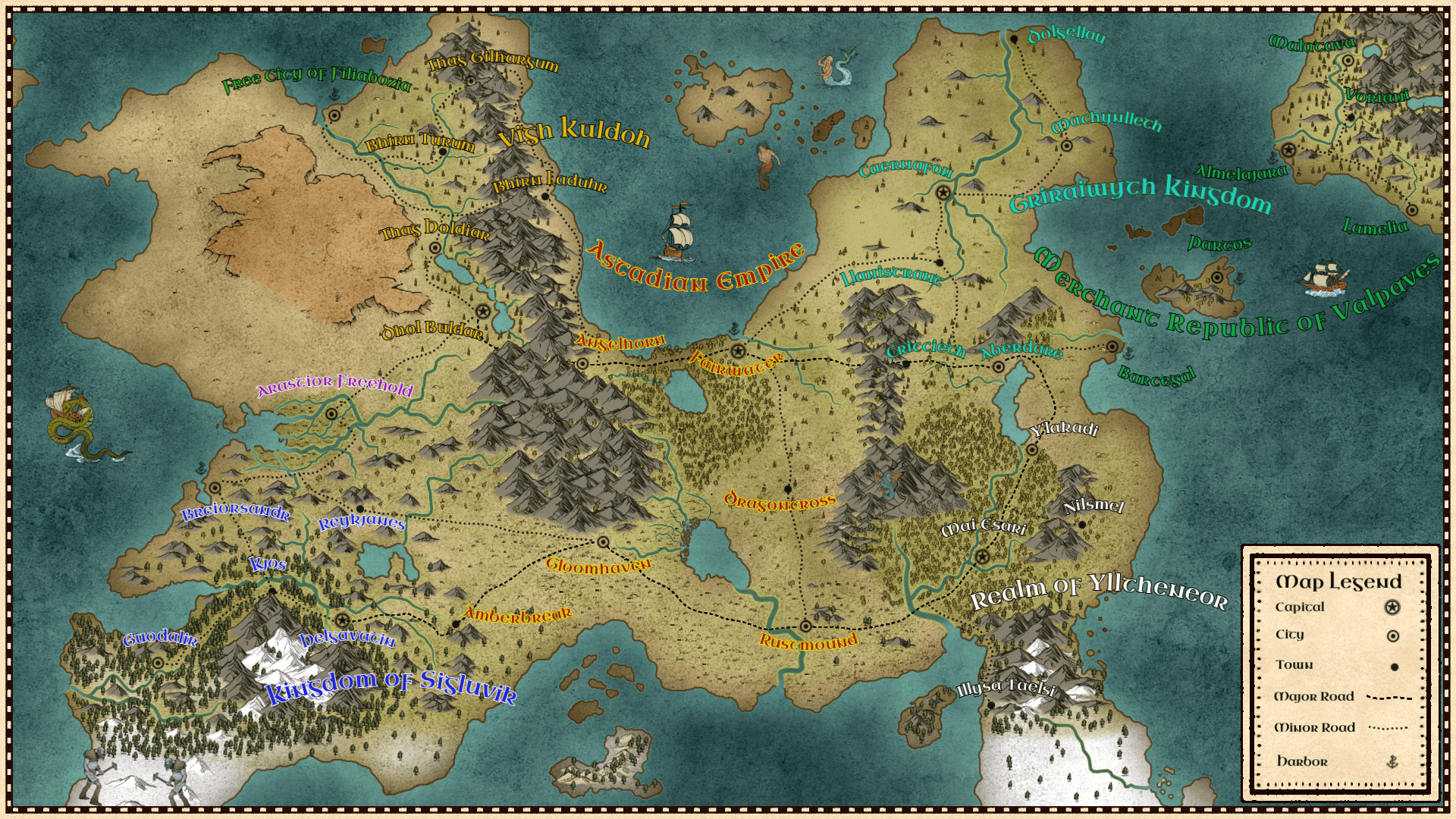 Who created the first complete accurate map of the world and.